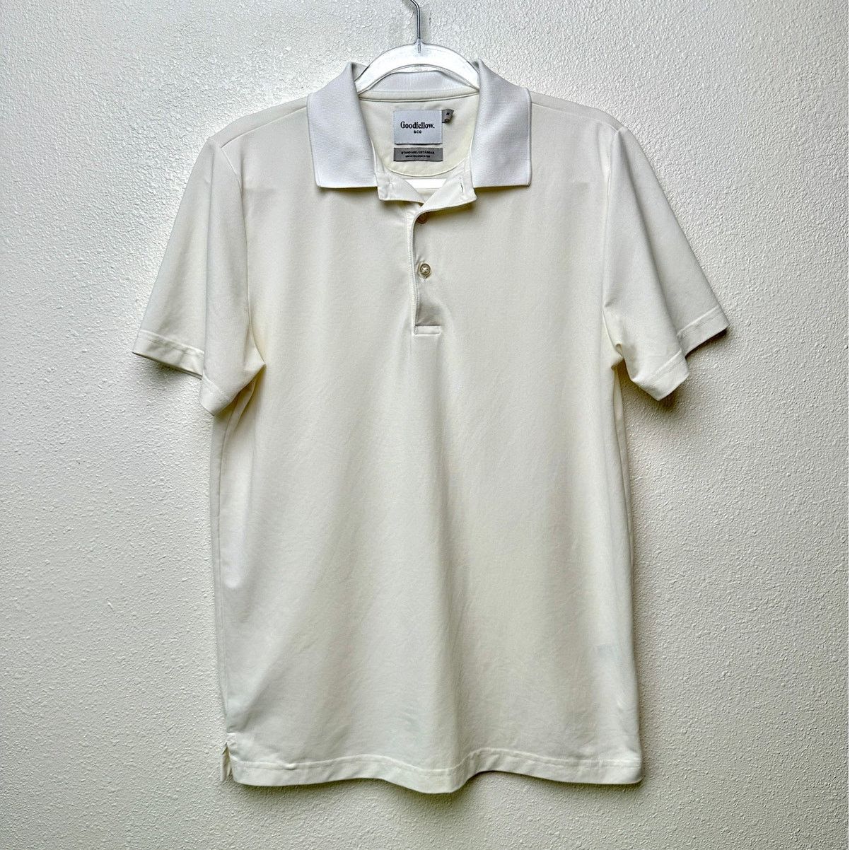 Other Goodfellow White Polo Shirt Men’s Size M Short Sleeve Size US M / EU 48-50 / 2 - 2 Thumbnail