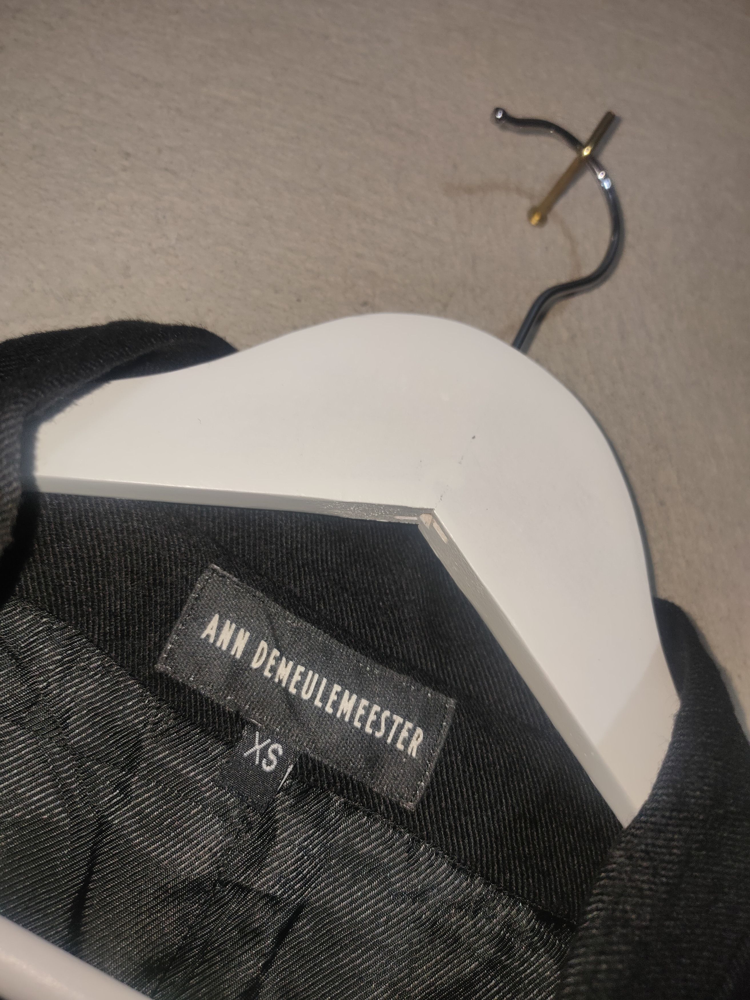 Ann Demeulemeester ANN DEMEULEMEESTER WOOL ARCHIVE RUNWAY VEST Size XS / US 0-2 / IT 36-38 - 5 Thumbnail