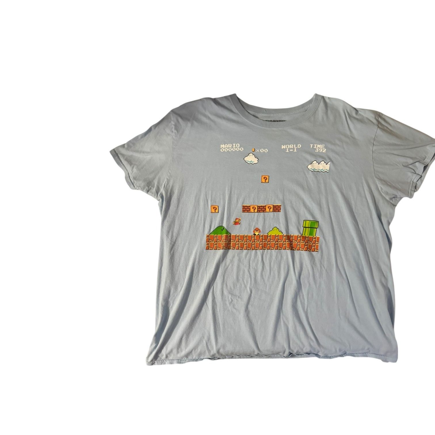 Other Thinkgeek Nintendo Super Mario Shirt Mario Goomba & Pipe 2XL Size US XXL / EU 58 / 5 - 1 Thumbnail