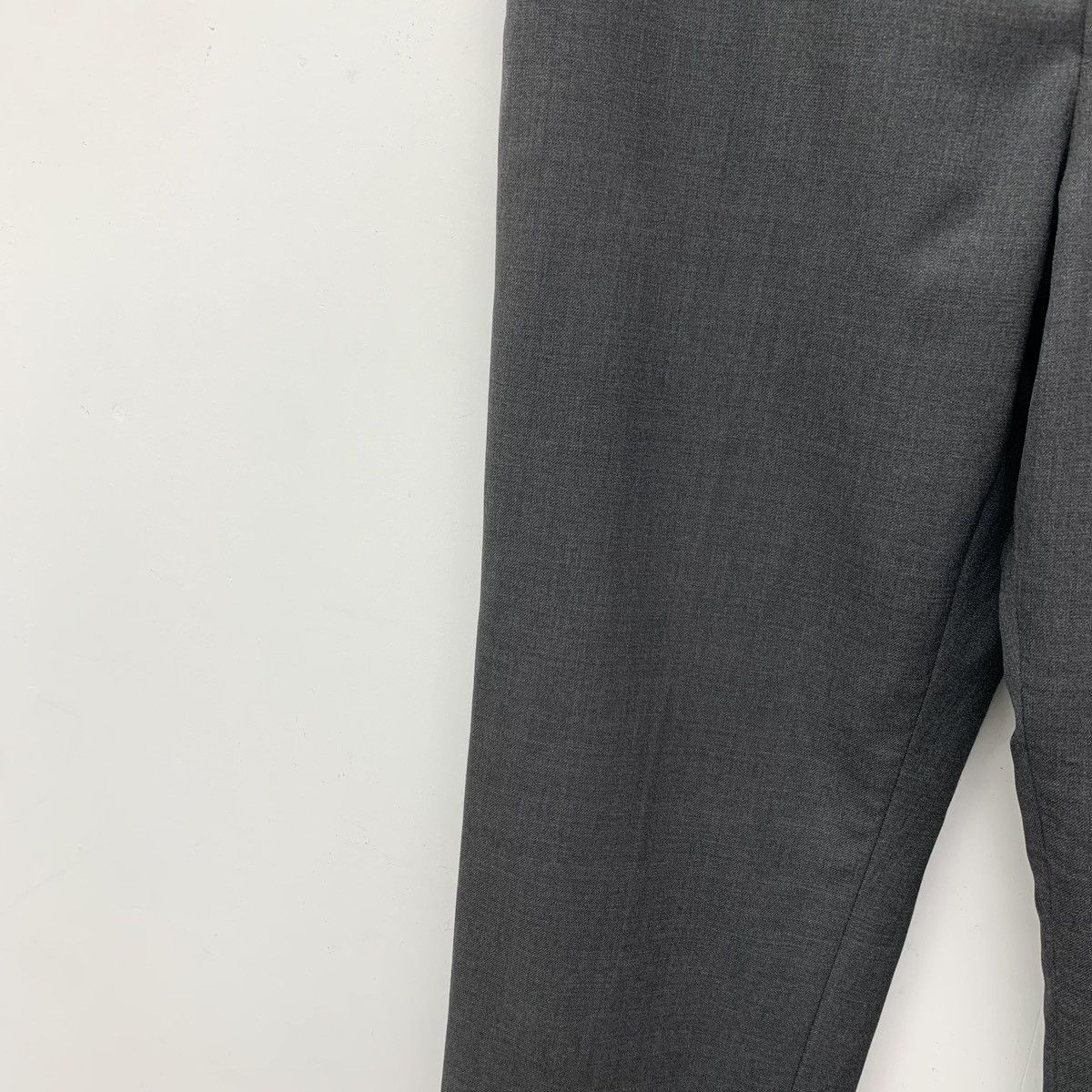 Thom Browne THOM BROWNE Dark Grey Wool Casual Suit Trousers K26WX Size US 32 / EU 48 - 4 Thumbnail