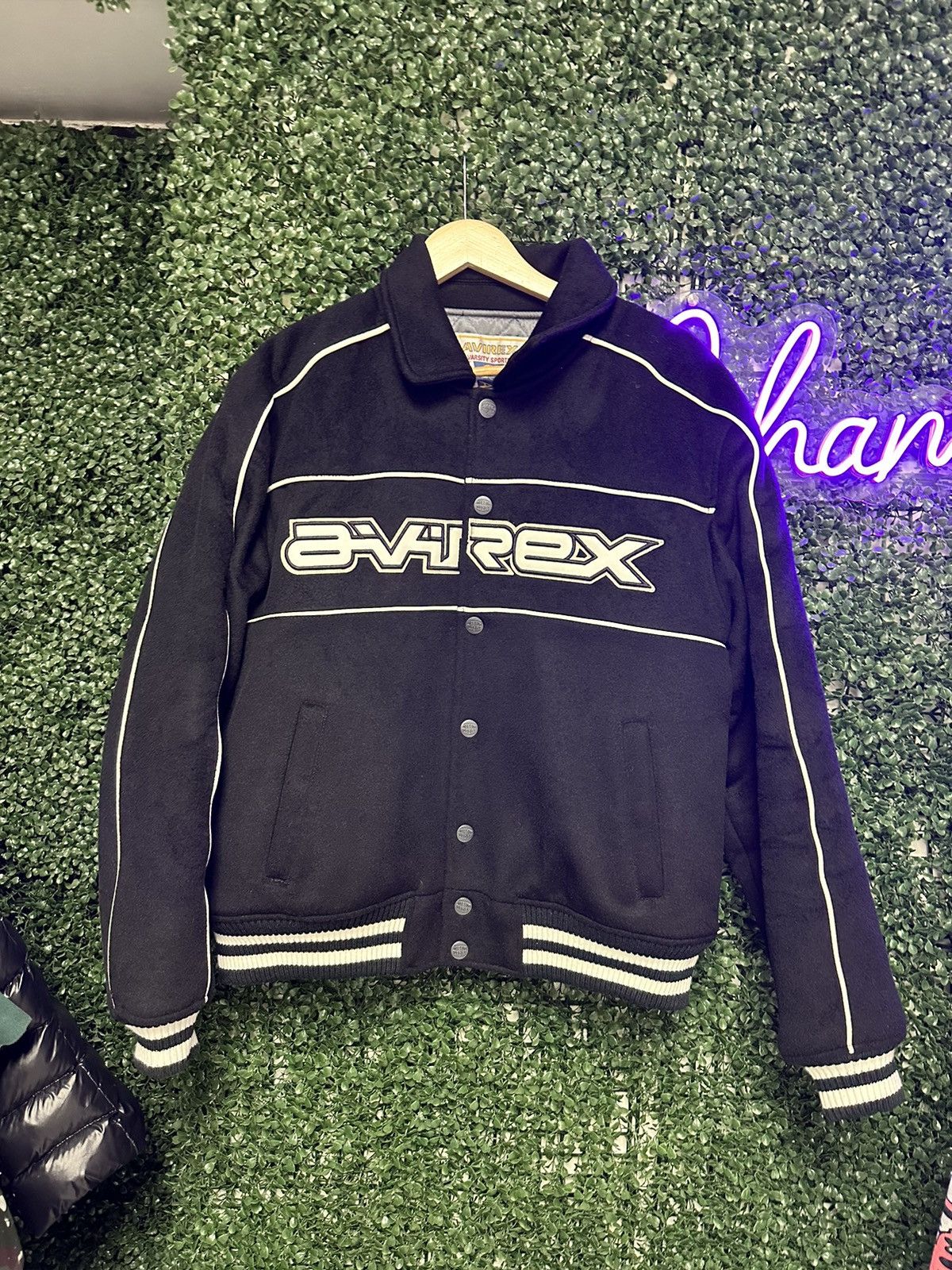 Avirex Avirex Felt Bomber Varsity Jacket Size US M / EU 48-50 / 2 - 1 Thumbnail