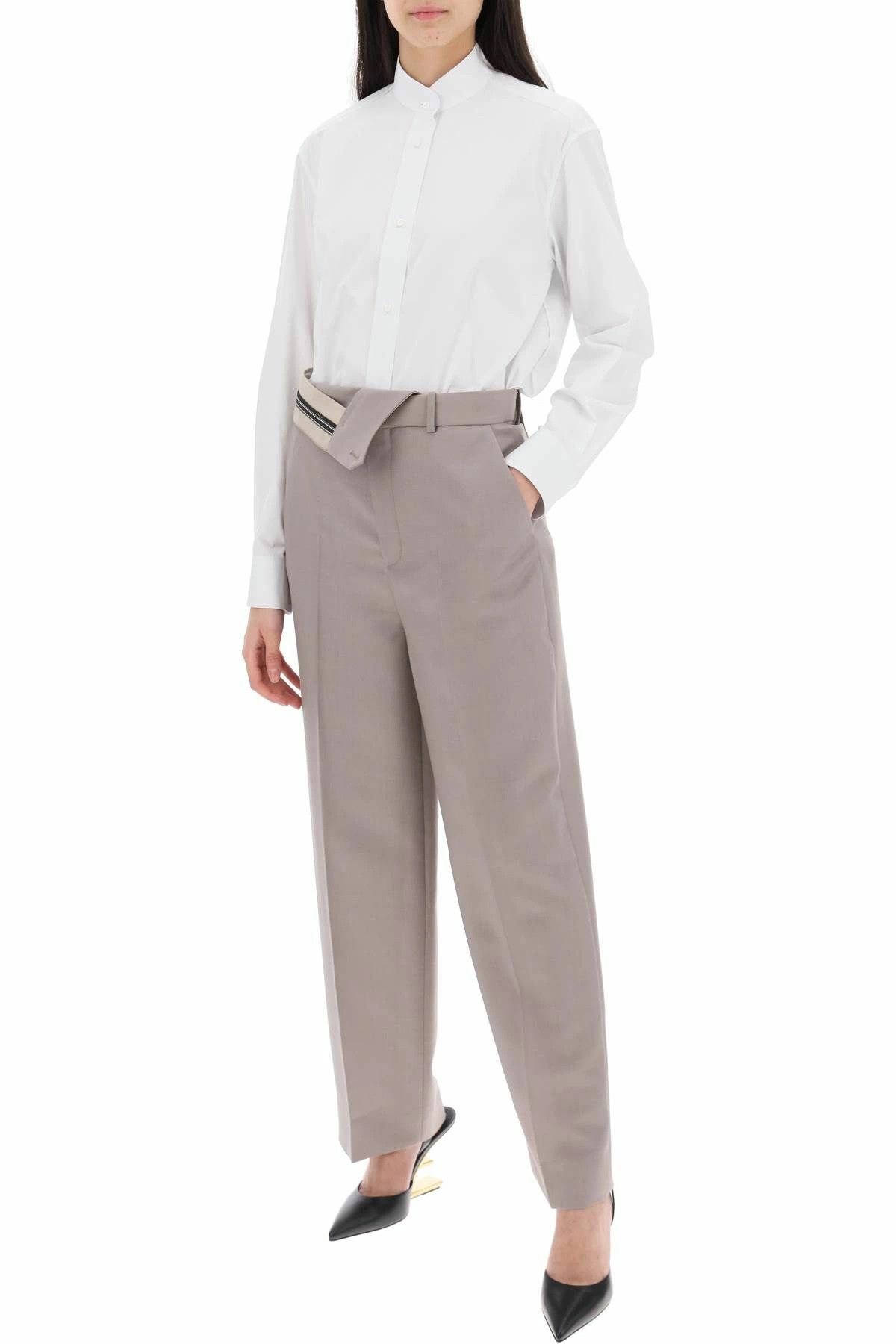 Fendi o1B3y1r0326 Casual Pant in Gray Size 40" / US 18 - 5 Thumbnail