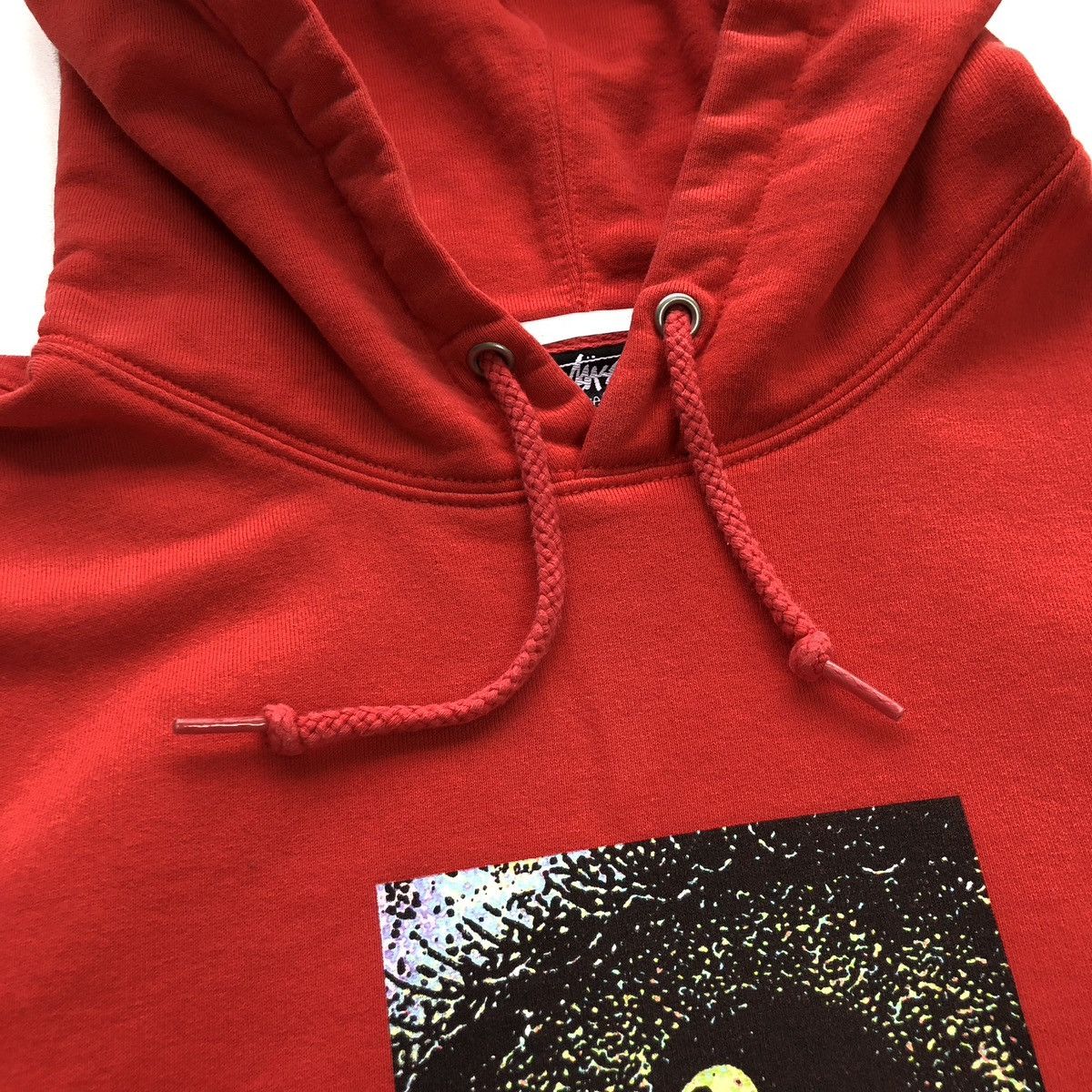 Stussy Stussy Acid Eye Logo Hoodie Red Rare Gorpcore Y2K Size US M / EU 48-50 / 2 - 6 Thumbnail