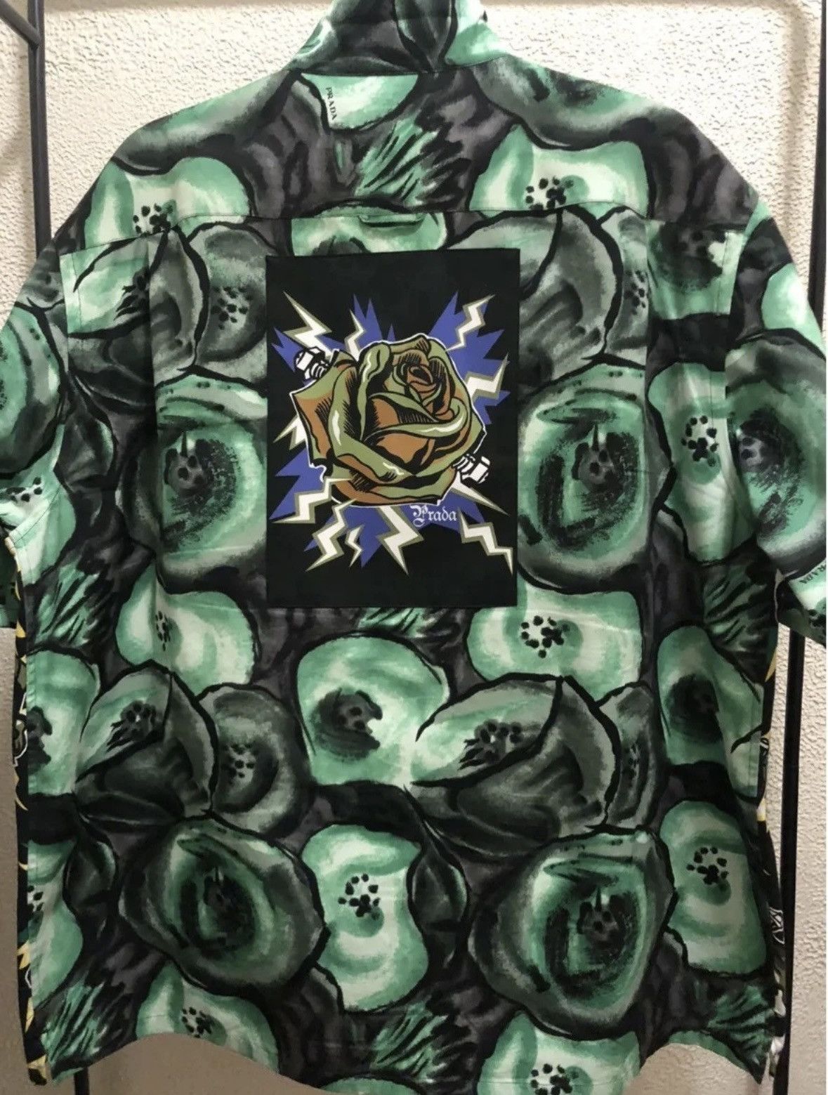 Prada Prada Frankenstein Button Up Shirt Men XL Size US XL / EU 56 / 4 - 2 Thumbnail