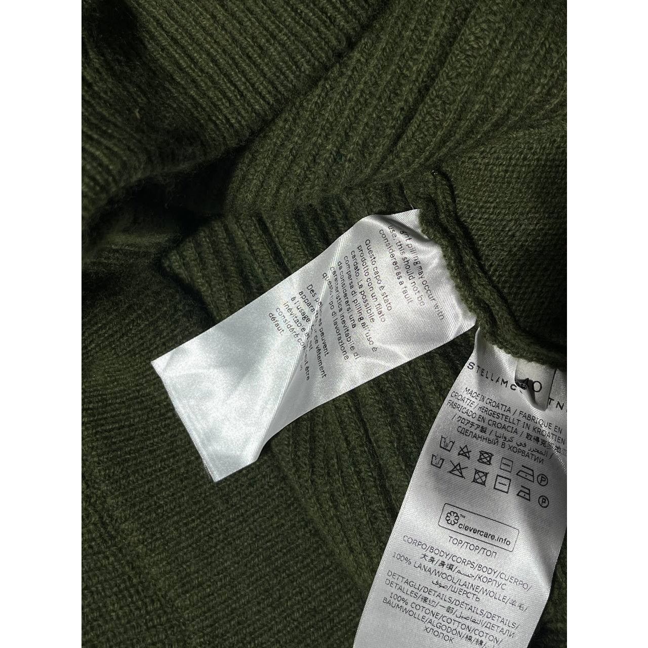 Stella McCartney Stella McCartney Runway Hooded Wool Sweater – FW2019 Size US M / EU 48-50 / 2 - 10 Thumbnail