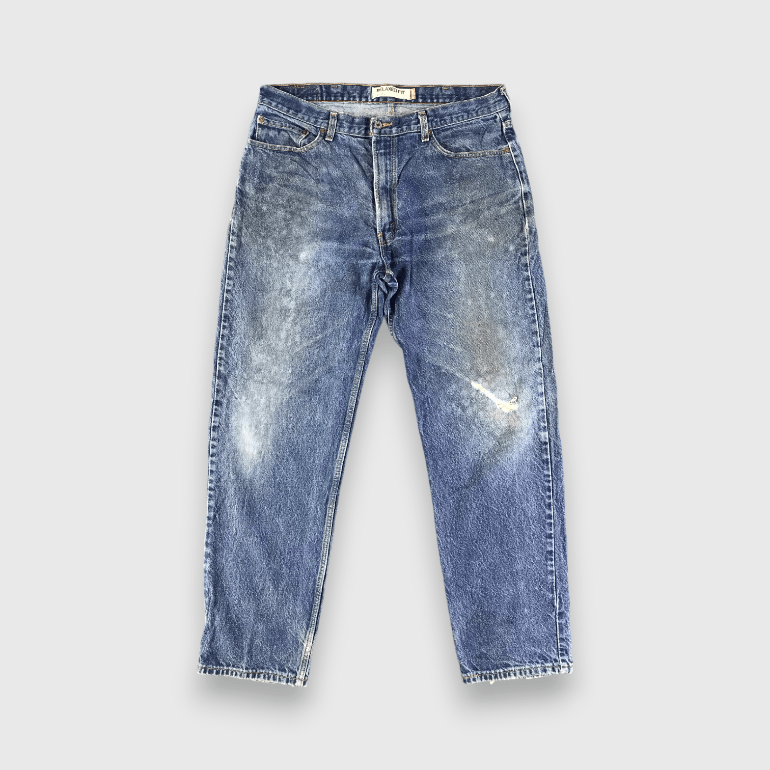 Levi's Vintage Blue Wash Levis 550 Jeans-J3019 Size US 39 - 1 Thumbnail