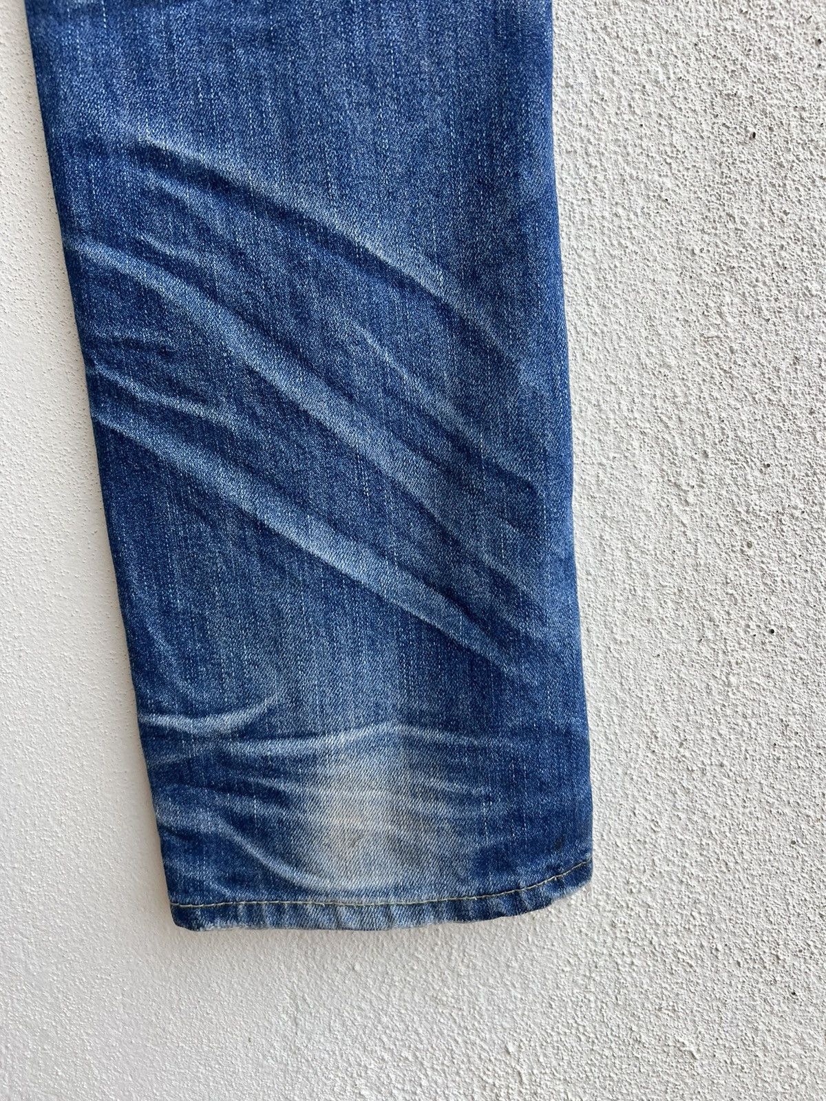 Vintage RARE! Yoshitomo Nara Lolita Vintage Denim Jeans Size US 30 / EU 46 - 20 Thumbnail
