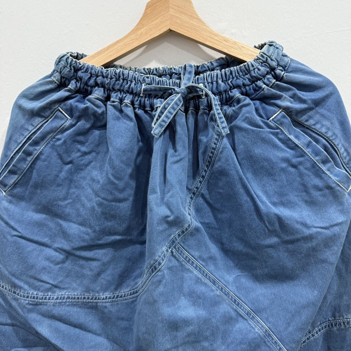 Issey Miyake Hai Sporting Gear Jeans Skirt Size 25" / US 0 / IT 36 - 3 Thumbnail