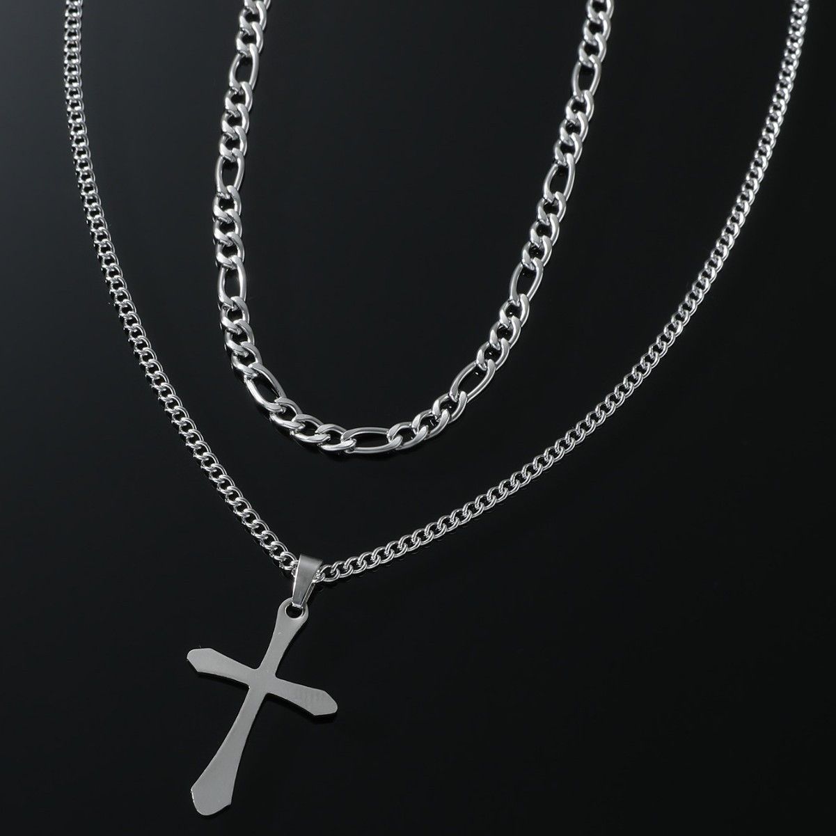 Other Cross Matchless STEAL! Y2K Chains Necklace Chain Size ONE SIZE - 2 Thumbnail