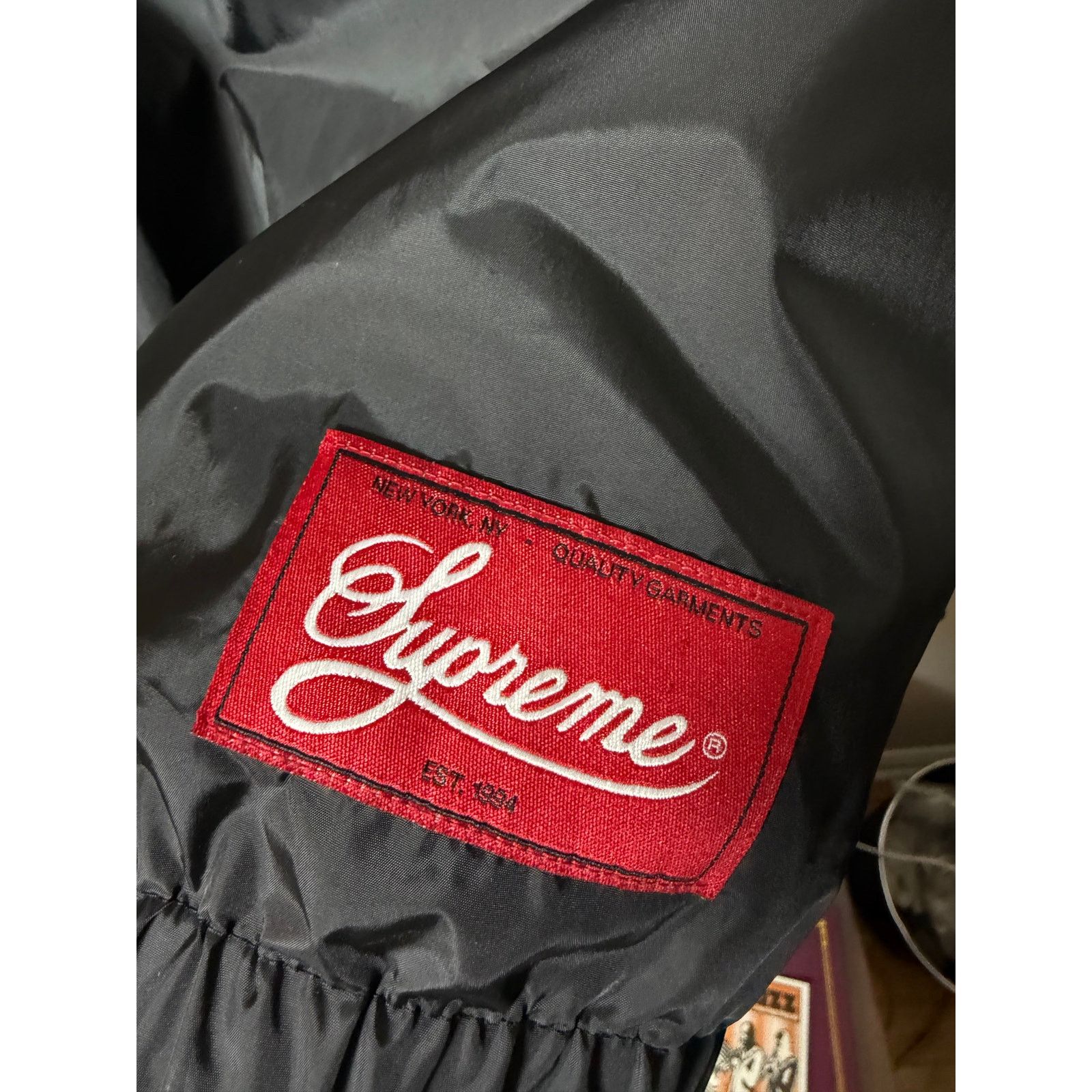 Supreme Supreme Hooded Warm Up Pullover 'Black' Size US L / EU 52-54 / 3 - 5 Thumbnail