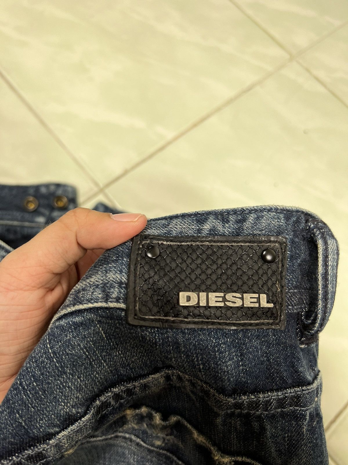 Diesel 🔥 DIESEL HYBRID BROKEN BORO DENIM Size US 34 / EU 50 - 13 Thumbnail