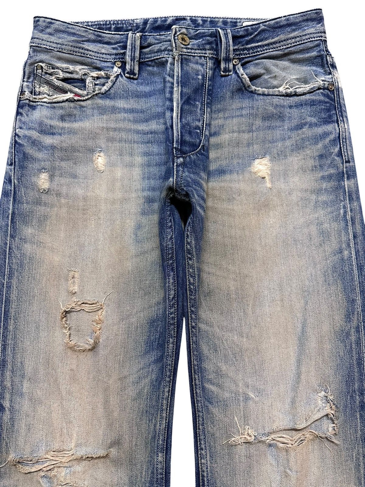 Diesel Vintage Diesel Larkee-Zip Mudwash Distressed Denim Size US 30 / EU 46 - 2 Thumbnail