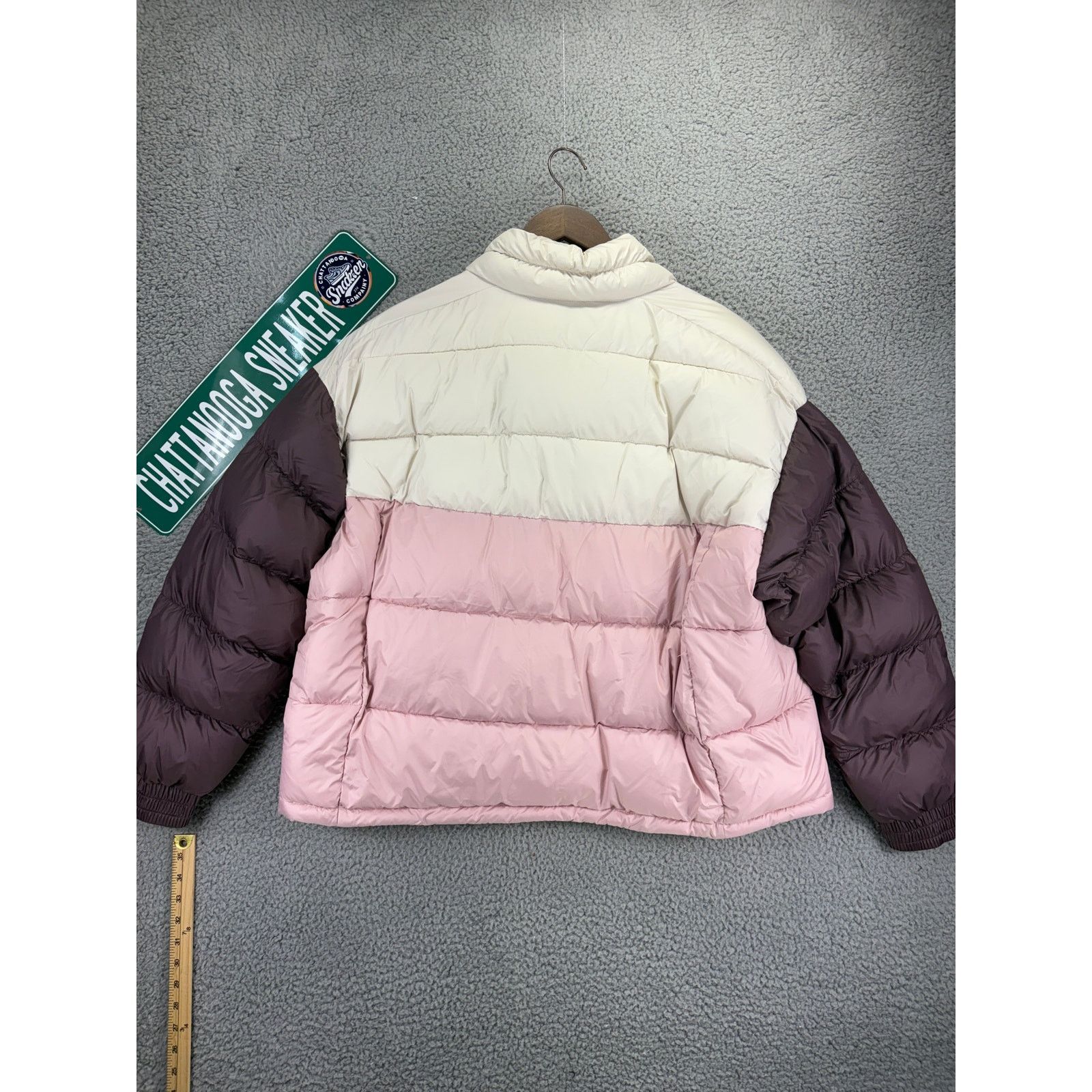 Columbia Columbia Pike Lake II Crop Puffer Jacket Women 2X Pink Size XXL / US 16-18 / IT 52-54 - 7 Thumbnail