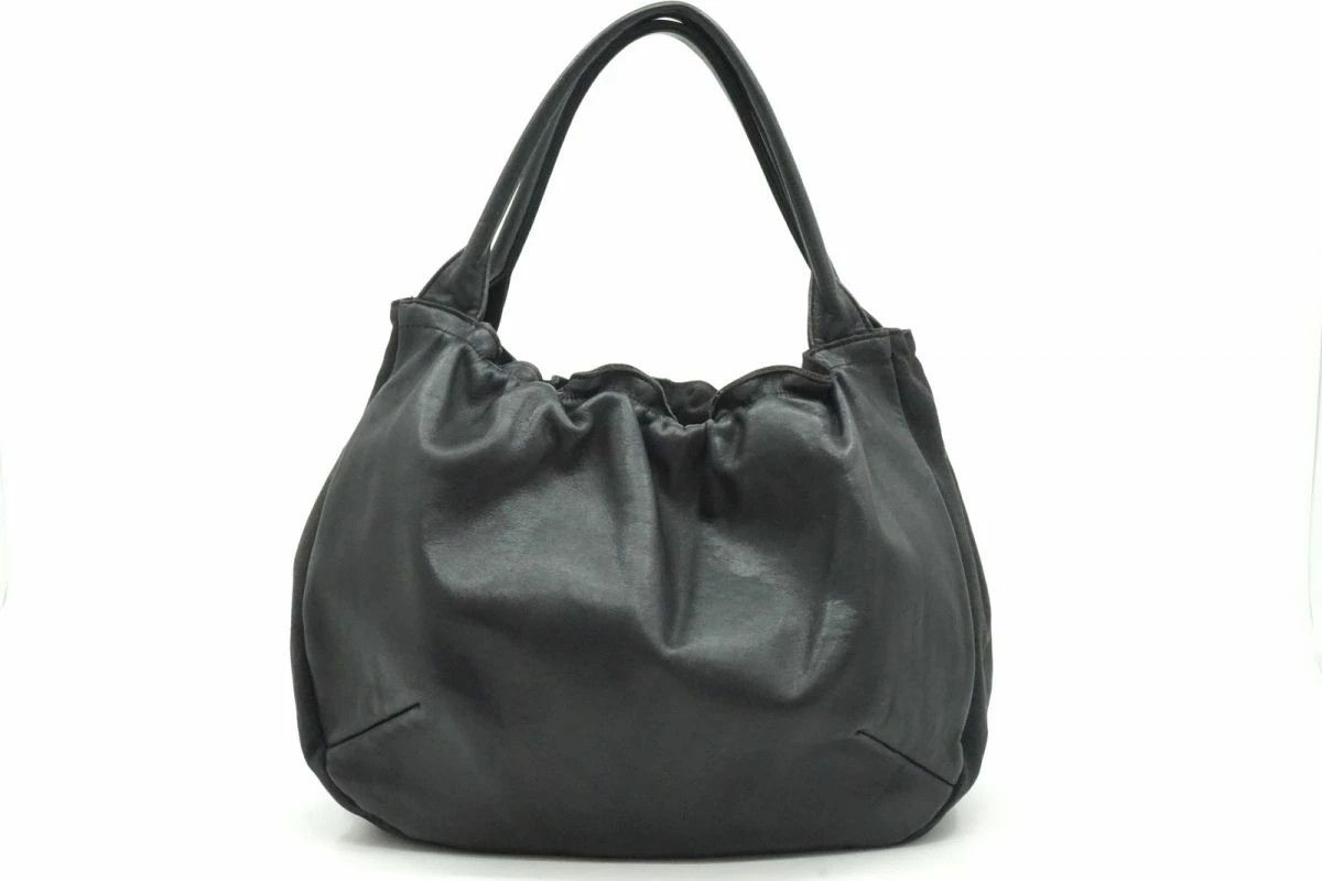 Yohji Yamamoto Yohji Yamamoto leather cambus tote bag Size ONE SIZE - 1 Thumbnail