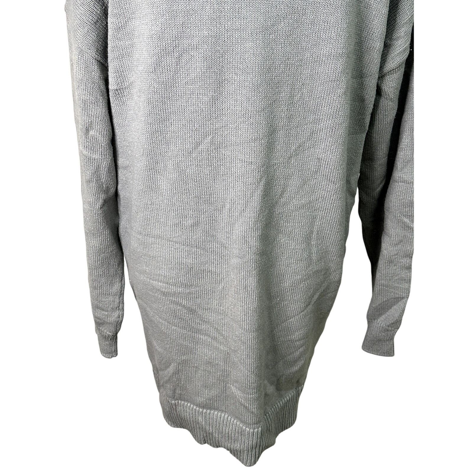 Other Melrose & Market Sweater Dress Tunic Gray Women's S NWT Size S / US 4 / IT 40 - 6 Thumbnail