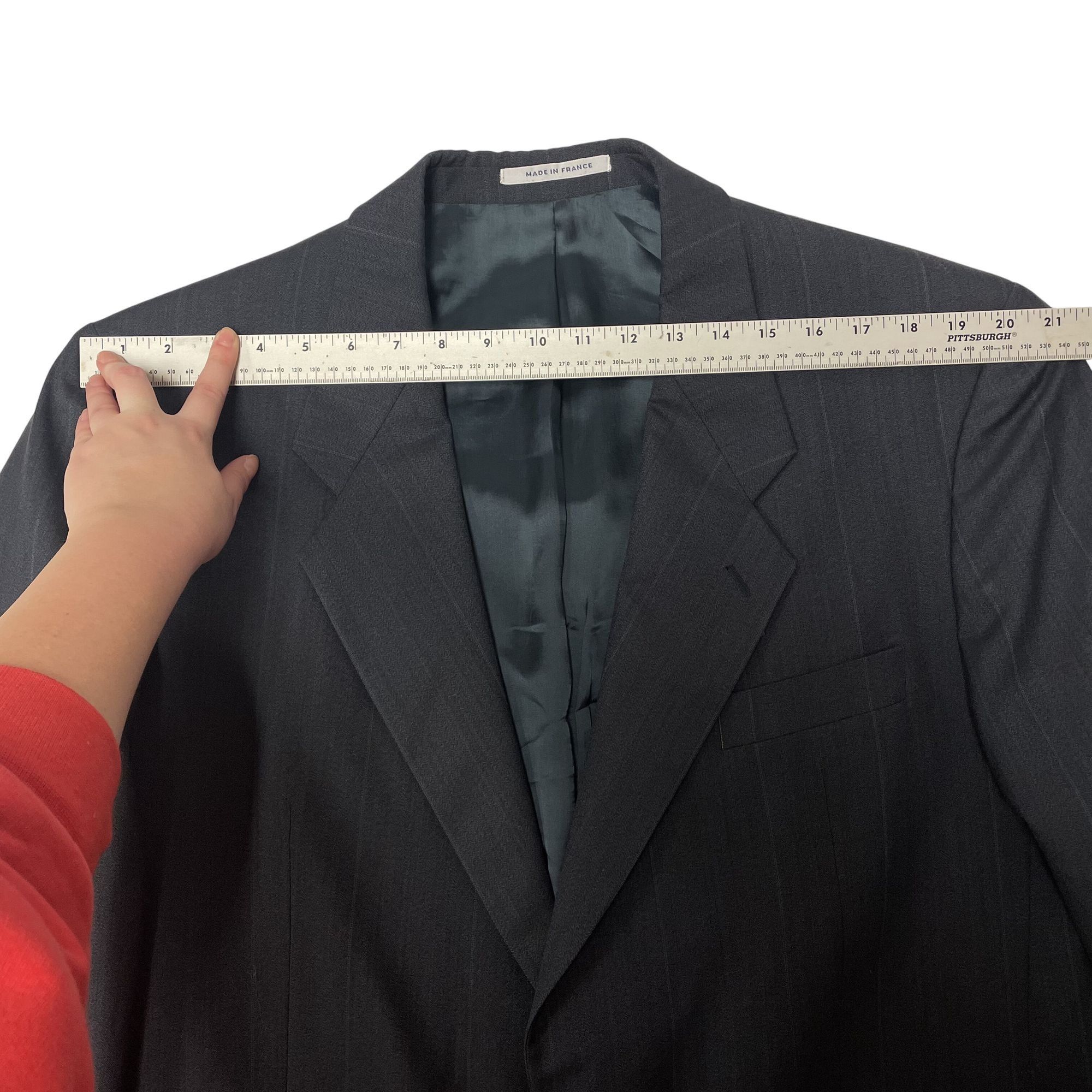 Yves Saint Laurent Vtg Yves Saint Laurent YSL Sport Coat FRANCE Wool Blazer Size 42R - 8 Thumbnail