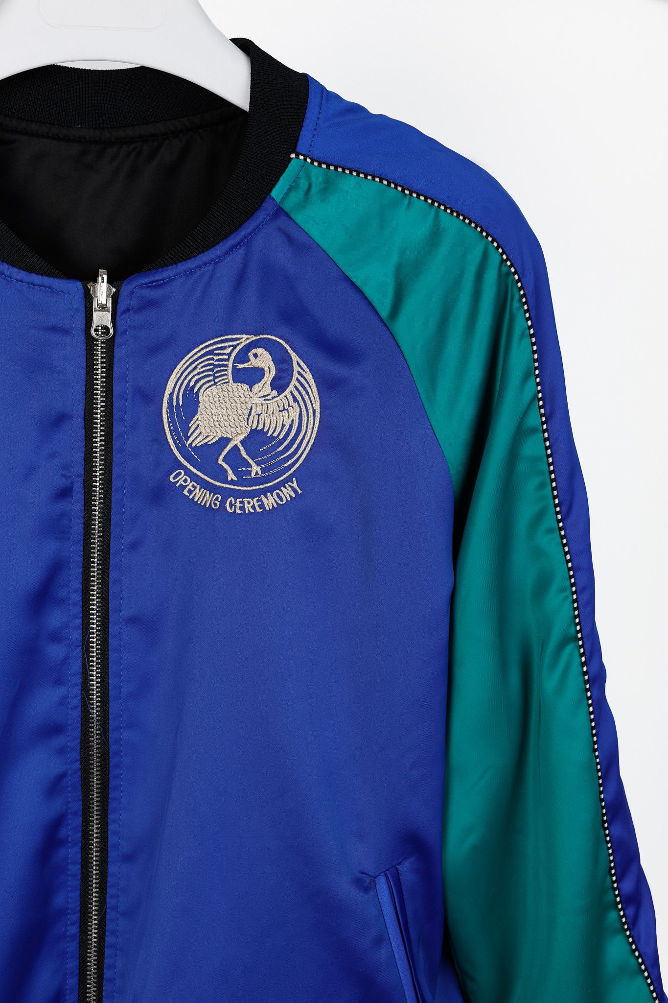 Opening Ceremony Opening Ceremony Reversible Embroidered Bomber Jacket Size L / US 10 / IT 46 - 4 Thumbnail