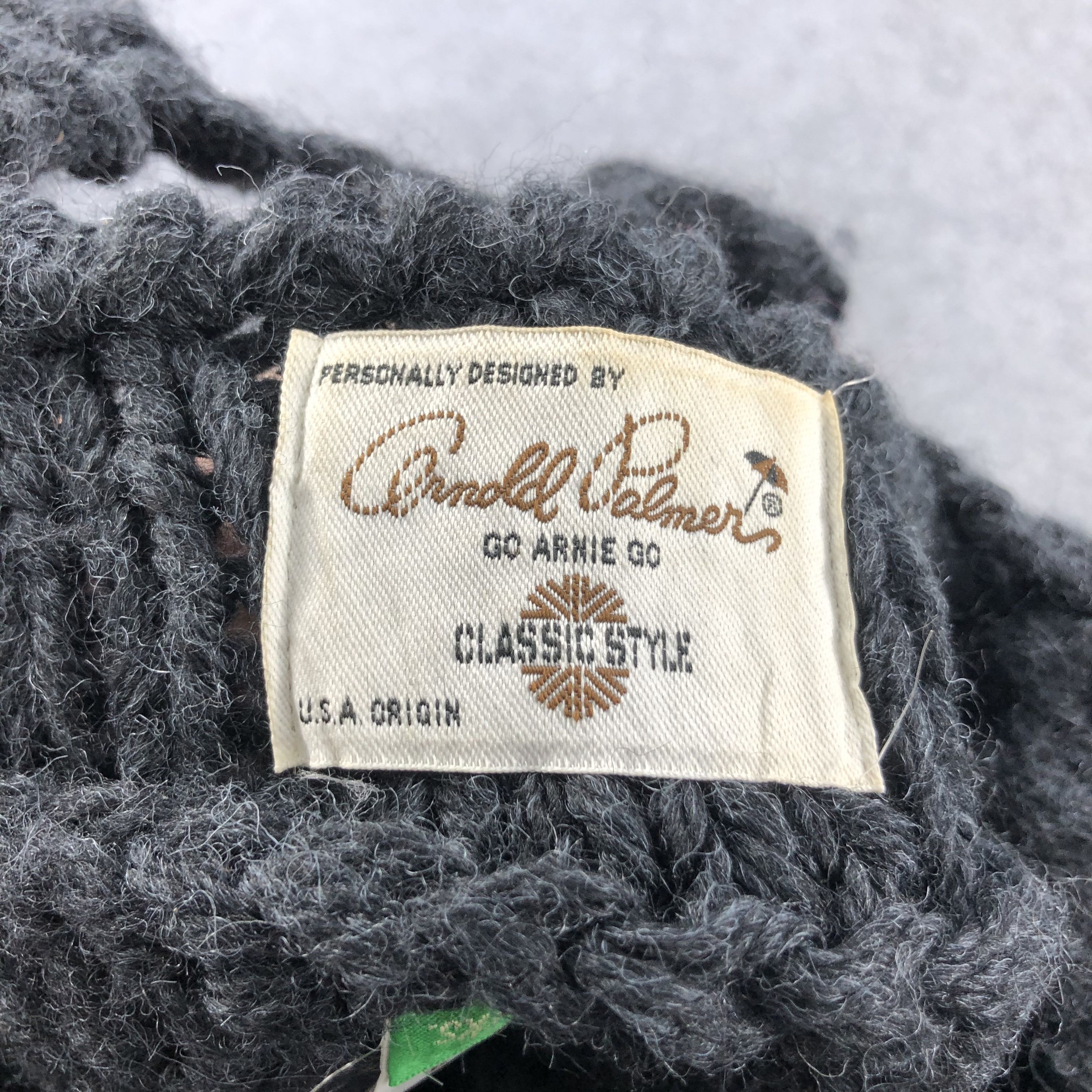 CA4LA Arnold Palmer X CA4LA Knit Visor Wool Winter Hat Beanie B164 Size ONE SIZE - 6 Thumbnail