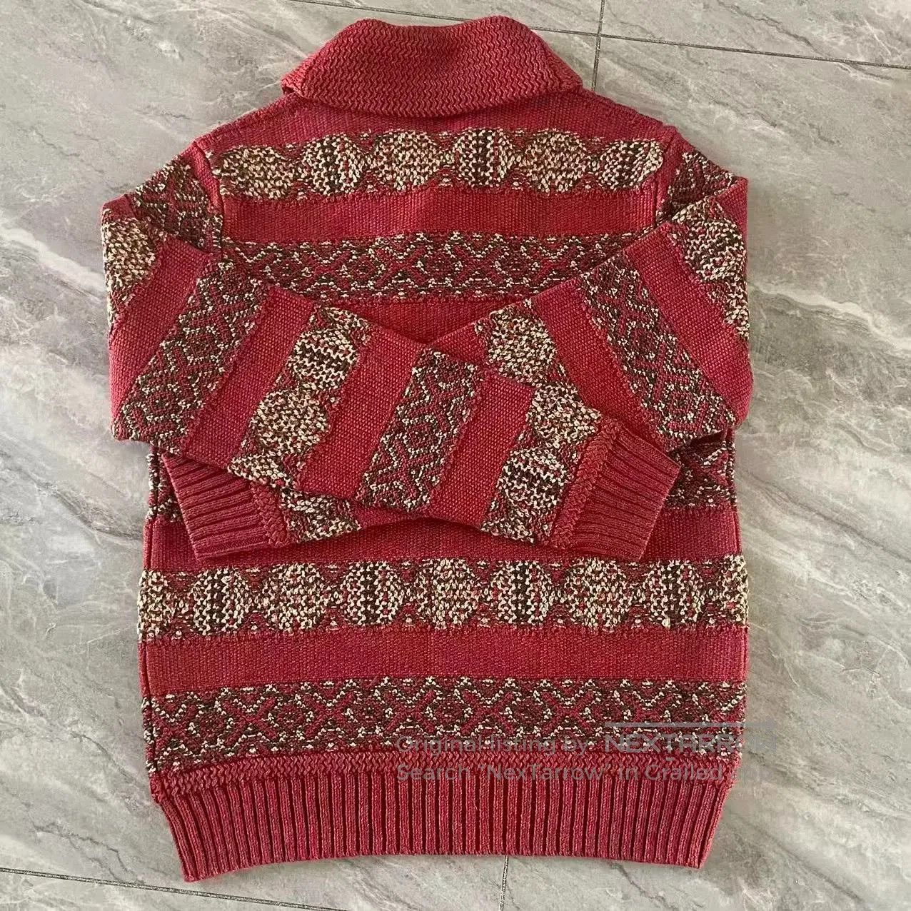 RRL Ralph Lauren RRL Vintage Southwest Wool Blend Shawl Collar Sweater. Size US M / EU 48-50 / 2 - 2 Thumbnail