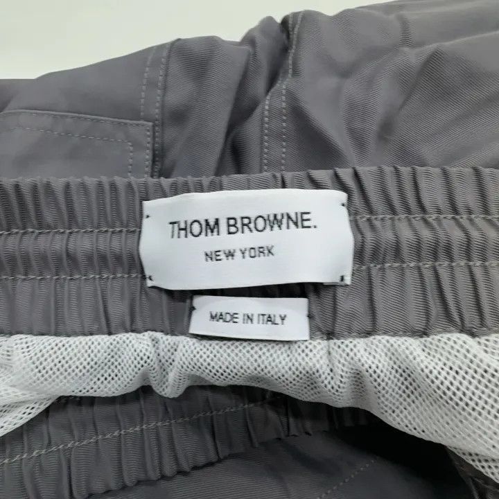 Thom Browne Thom Browne Gray Drawstring Casual Shorts -2507 Size US 26 / EU 42 - 3 Thumbnail