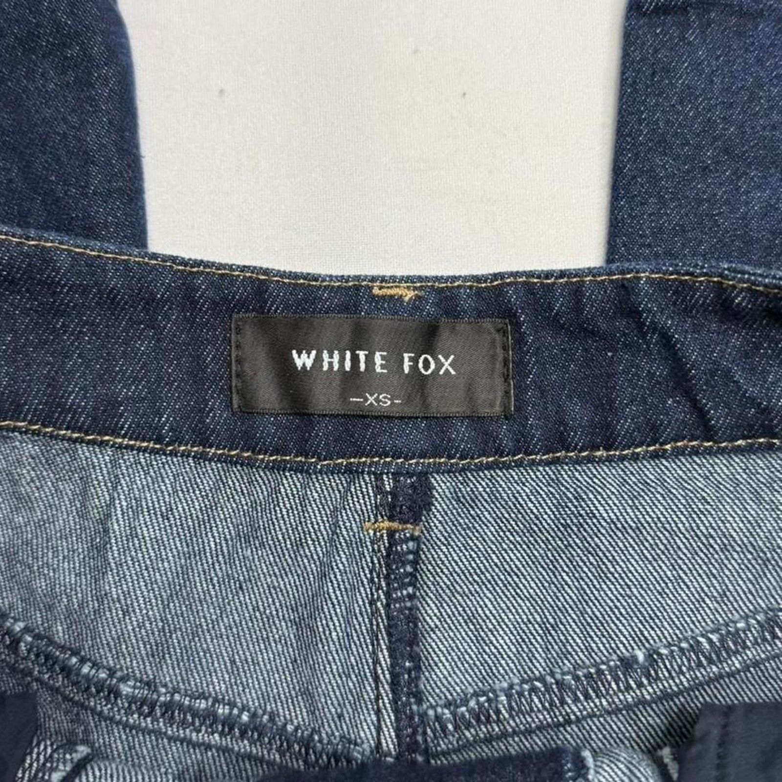 Other White Fox navy blue lace up wide leg jeans Size XS Size 26" / US 2 / IT 38 - 5 Thumbnail