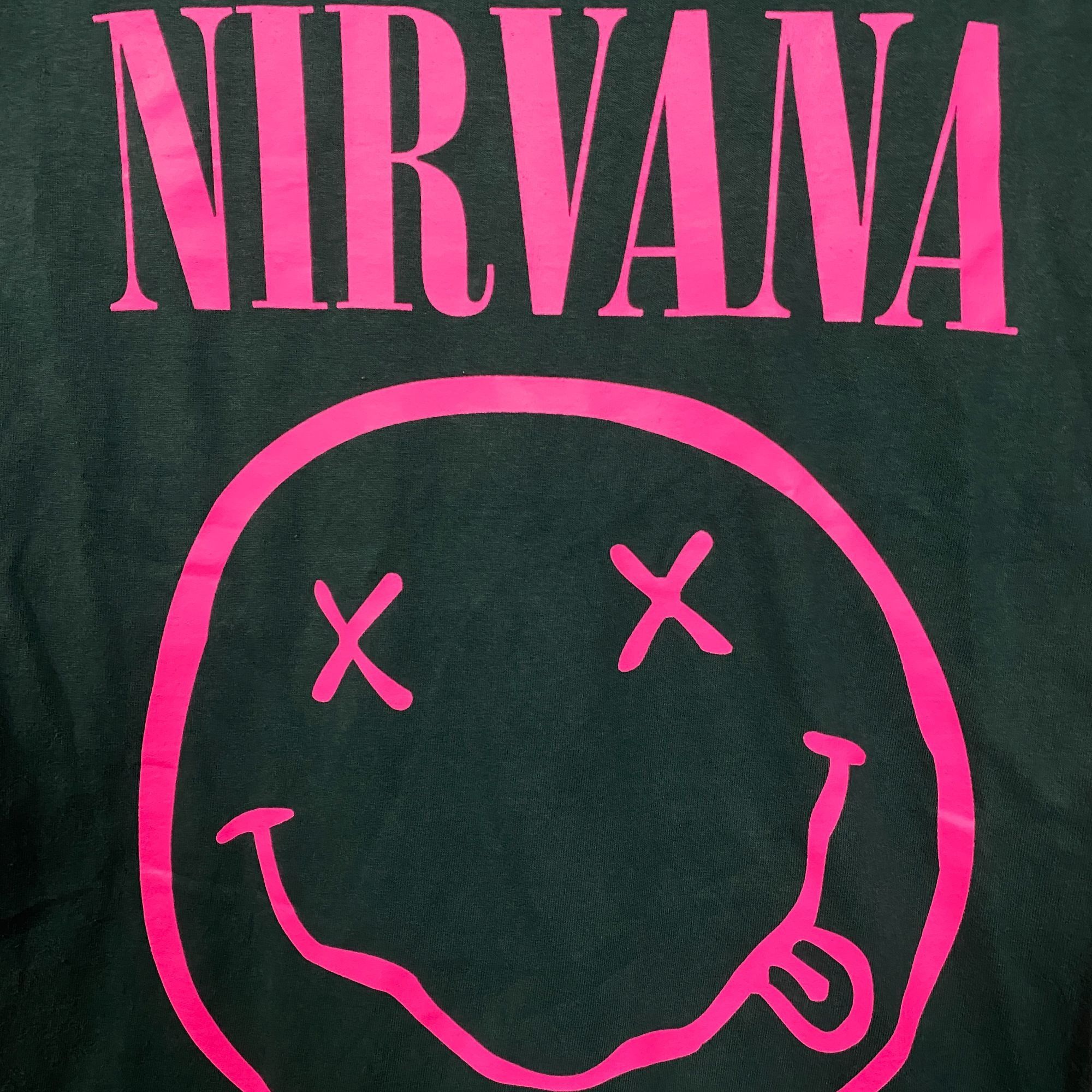 Nirvana Nirvana Pink Smiley Grunge Band Graphic T-Shirt Small Size US S / EU 44-46 / 1 - 2 Thumbnail