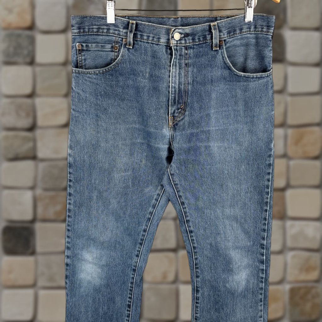 Levi's Levi's 517 Jeans Mens 34x36 Bootcut Denim Cowboy Cotton Blue Regular Inseam 36 Size US 34 / EU 50 - 1 Thumbnail