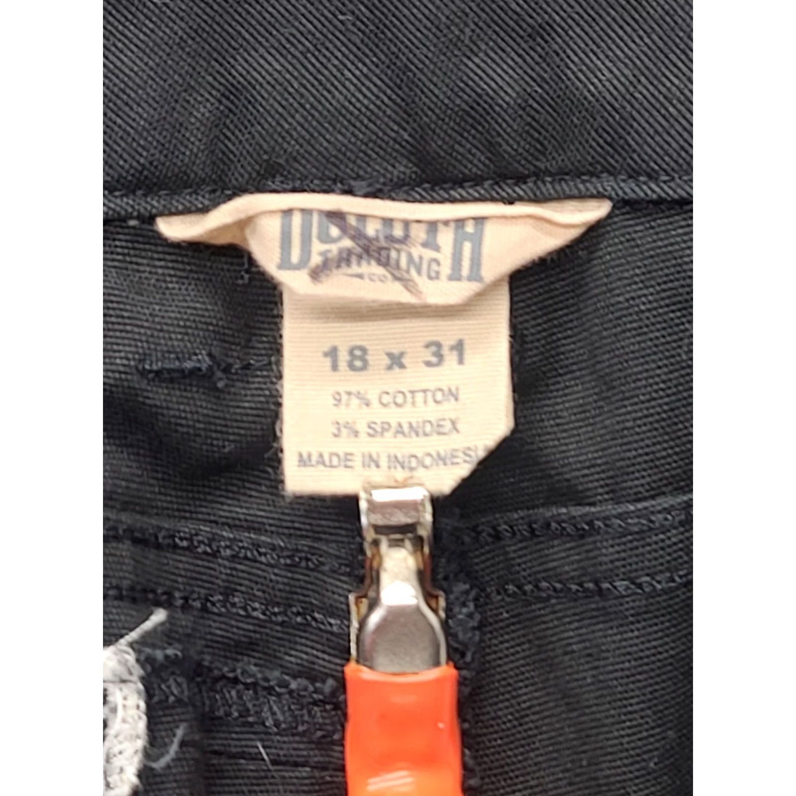 Vintage Duluth Pants Womens 18x31 Black DuluthFlex Fire Hose Bootcut Size 40" / US 18 - 2 Thumbnail