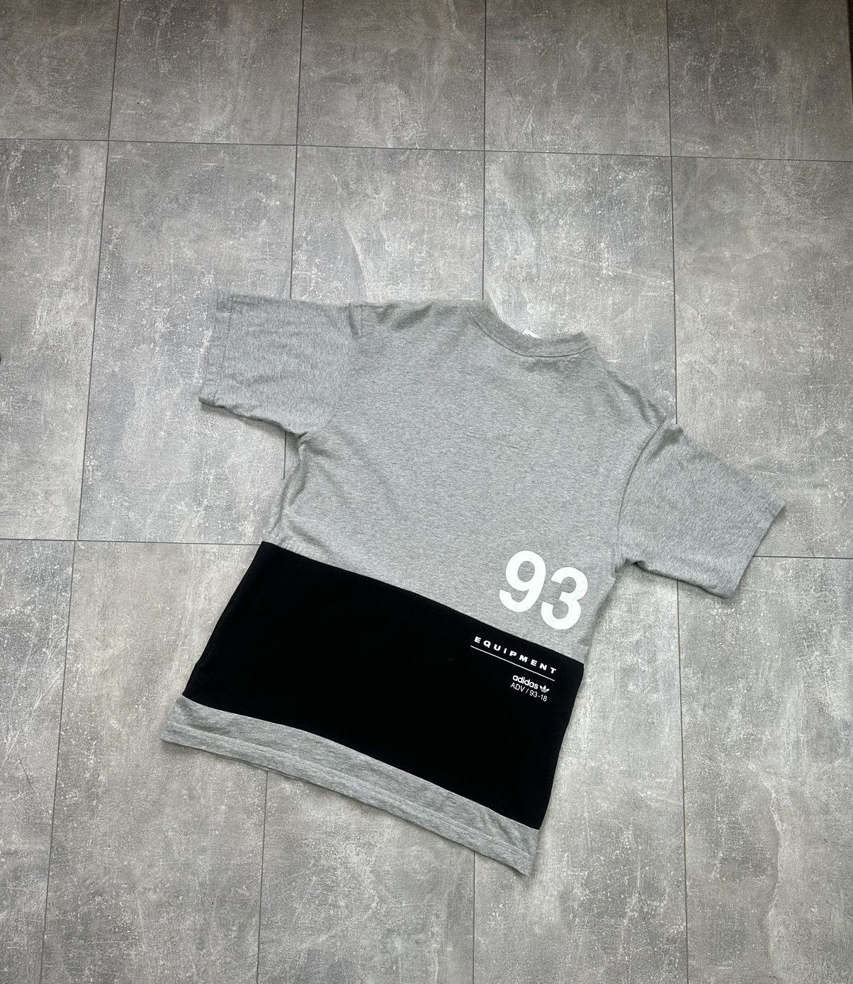 Equipment Adidas Equipment 93 Vintage Grey Tee Size US M / EU 48-50 / 2 - 1 Thumbnail