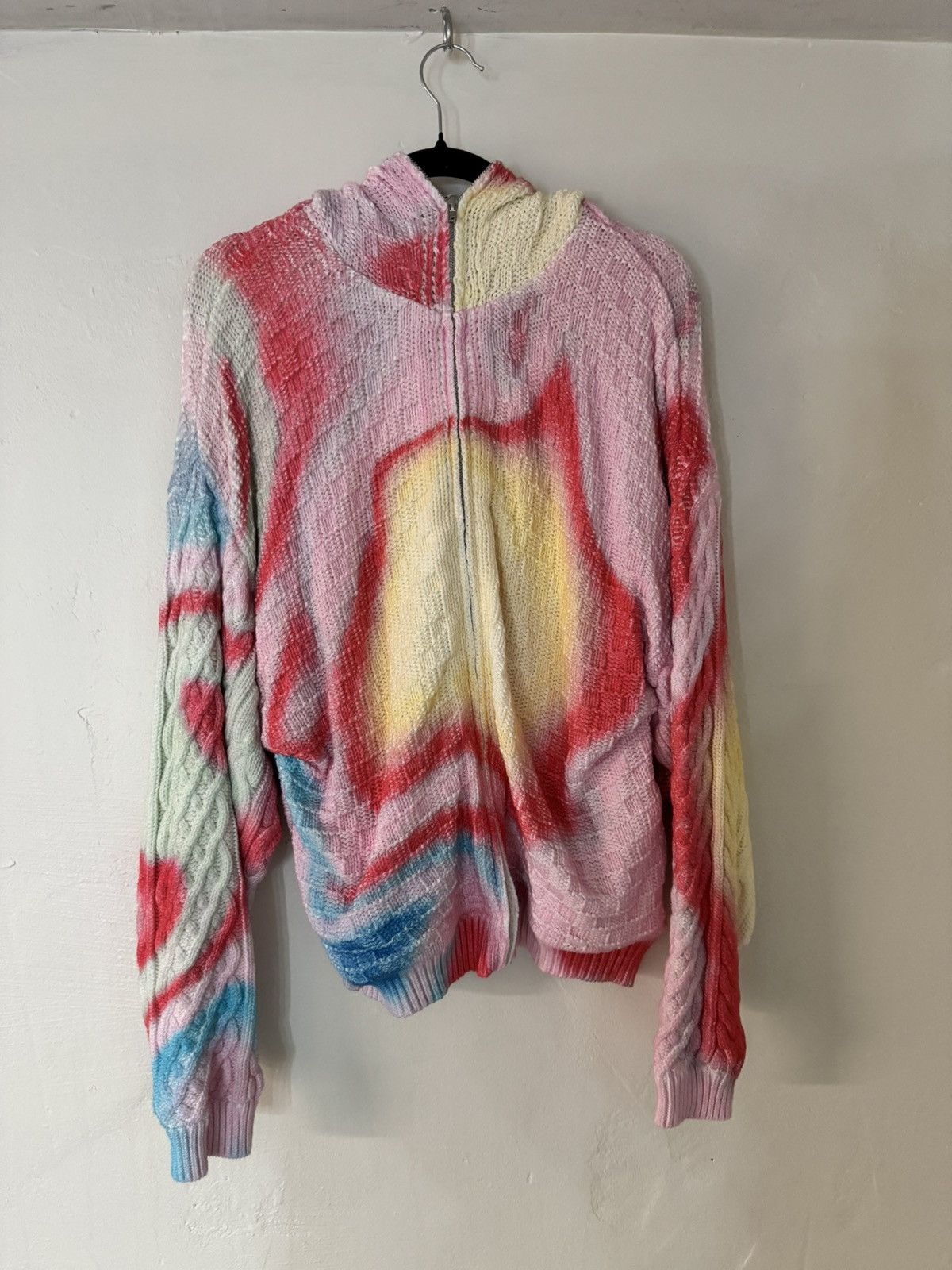 Bad Son BADSON SPCTRM KNIT ZIP UP HOODIE Size US L / EU 52-54 / 3 - 3 Thumbnail