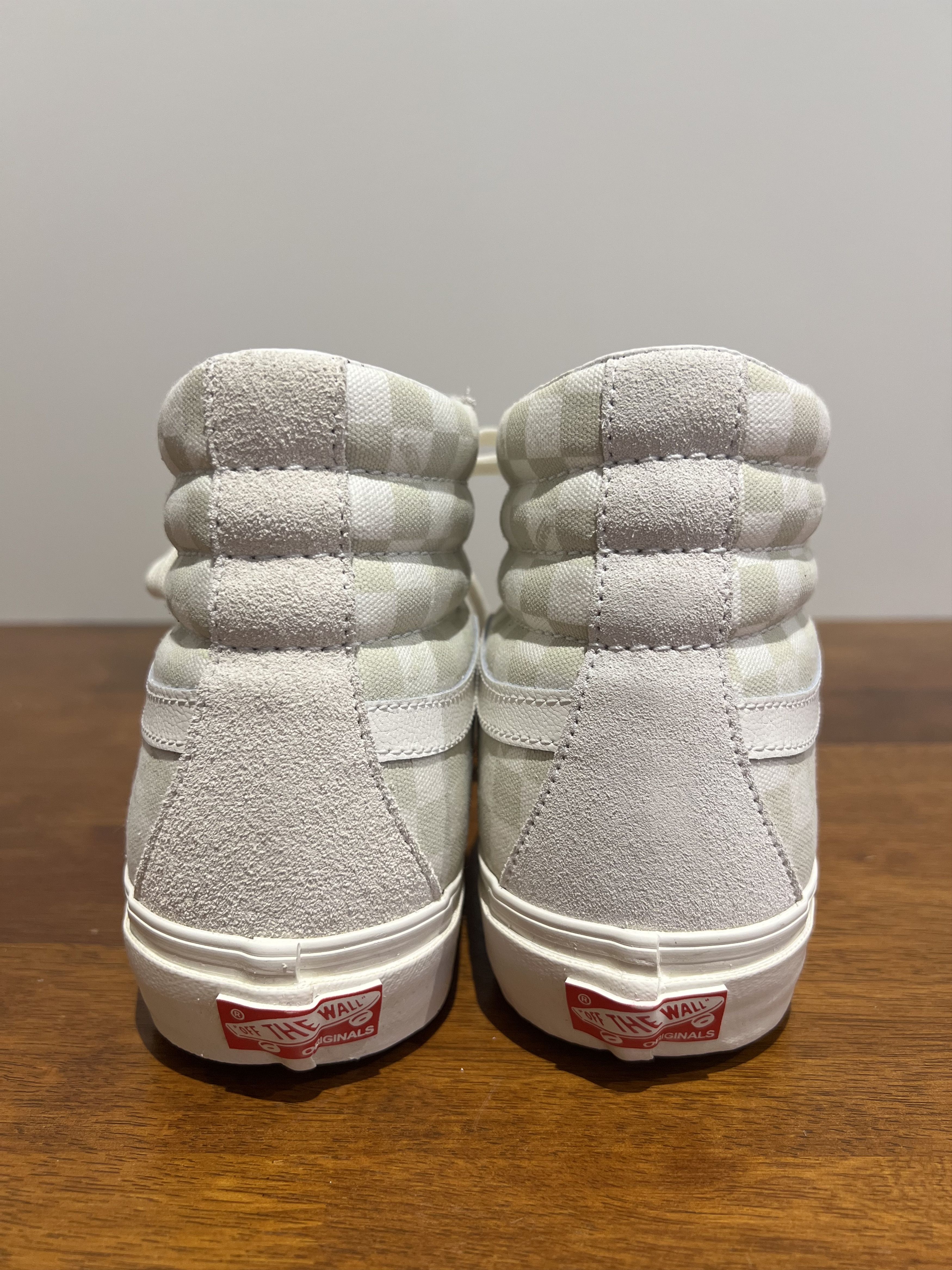 Vans 💚 2018 Vans OG Sk8-Hi LX "Checkerboard" US 10.5 NEW Size US 10.5 / EU 43-44 - 16 Thumbnail