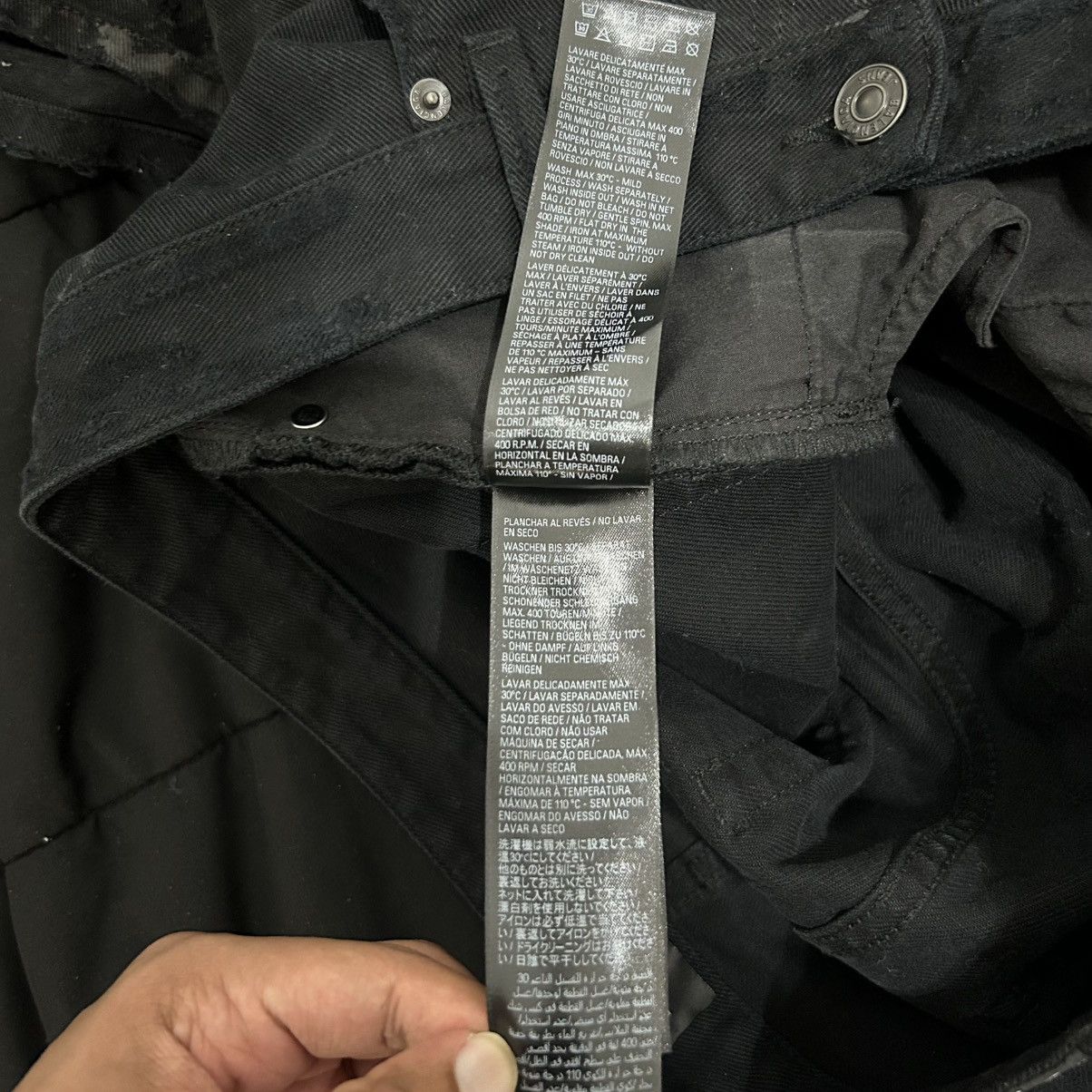 Balenciaga Balenciaga Mud Show Destroyed Denim Size US 34 / EU 50 - 5 Thumbnail