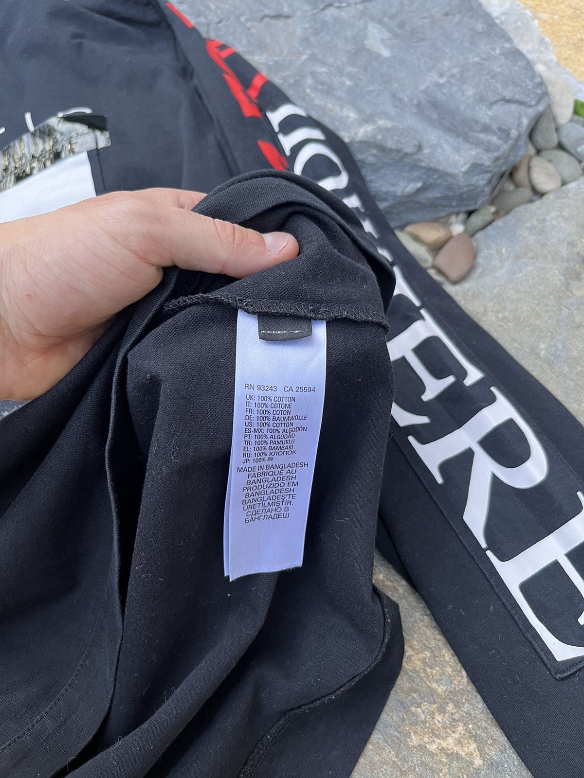 Diesel Diesel long sleeve light hoodie psycho a3sth3tic patchwork Size US L / EU 52-54 / 3 - 22 Thumbnail