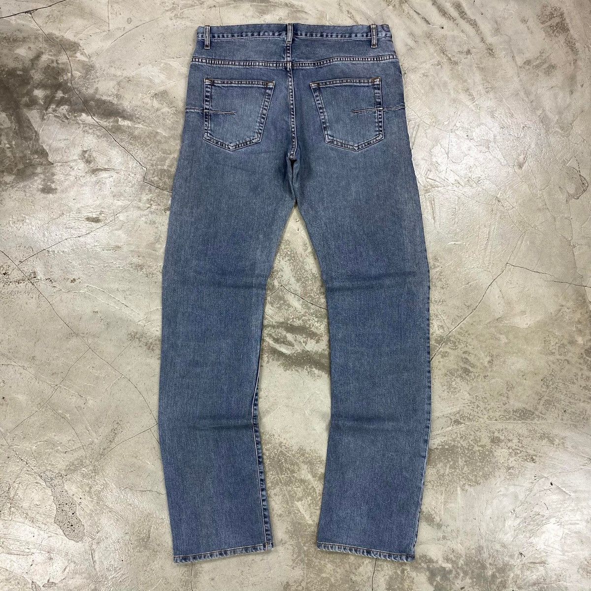 Dior SS2013 Kris Van Assche ‘JAKE’ Cloud Wash Slim Stretch Jeans Size US 31 - 1 Thumbnail
