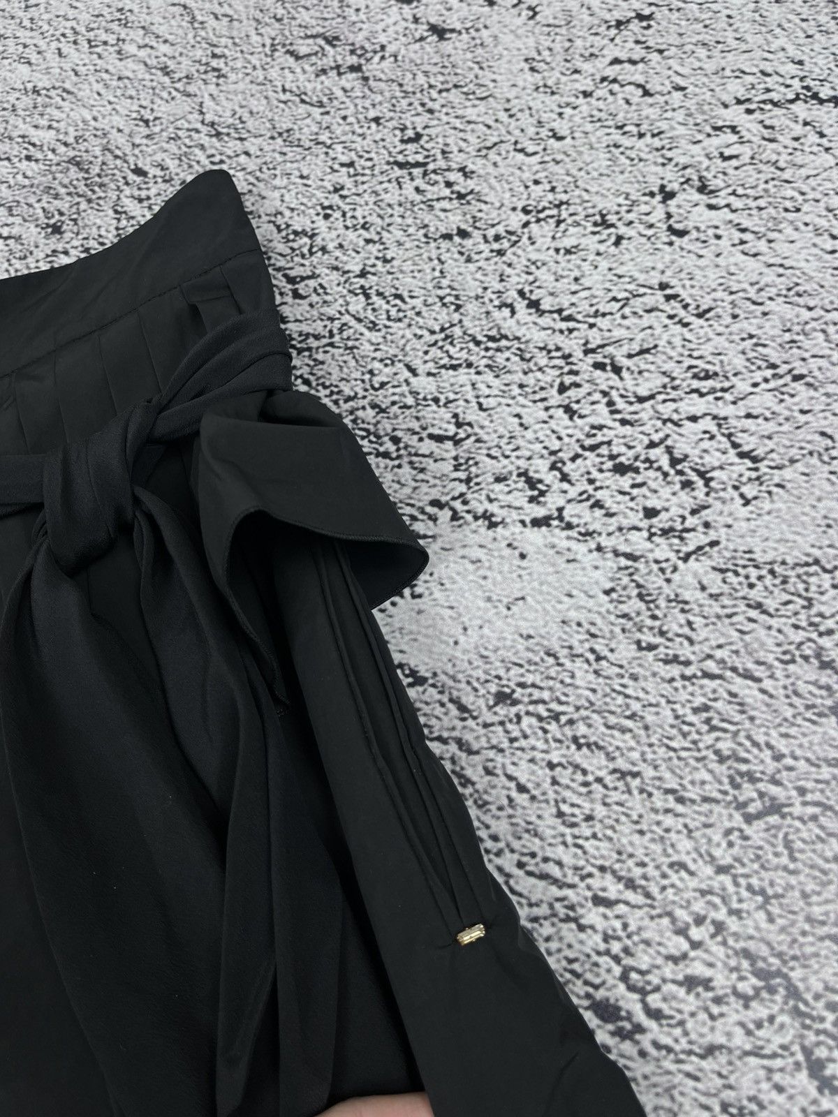 Sportmax Vintage Spotmax Max Mara pleated asymmetric belted skirt Size XS / US 0-2 / IT 36-38 - 7 Thumbnail