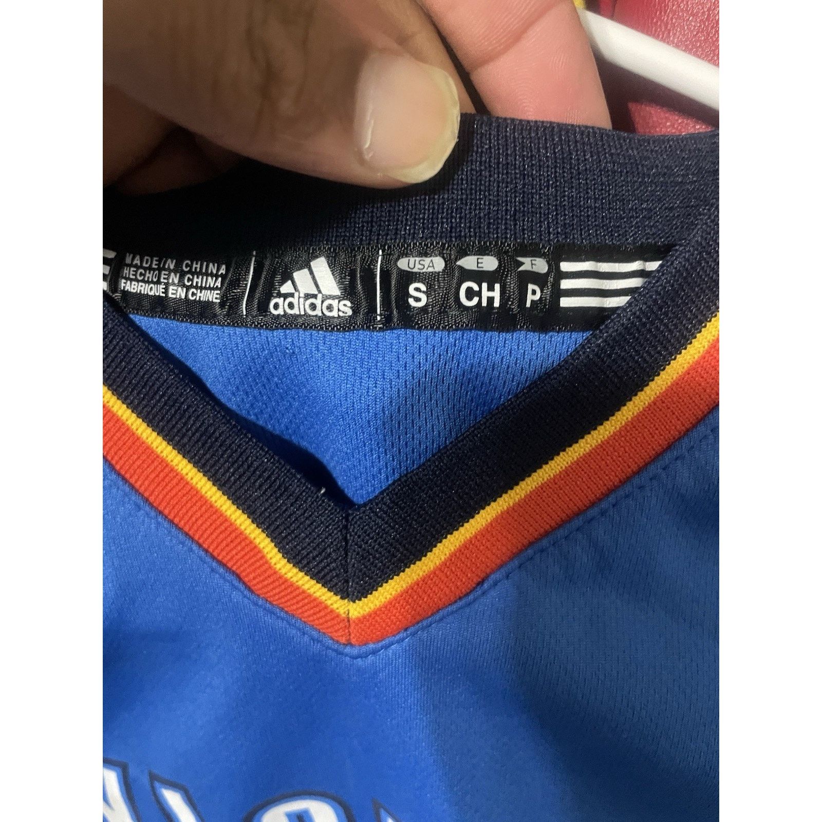 Adidas Size Youth S(8-10yo)- Kevin Durant #35 OKC Adidas Jersey Size US XXS / EU 40 - 3 Thumbnail