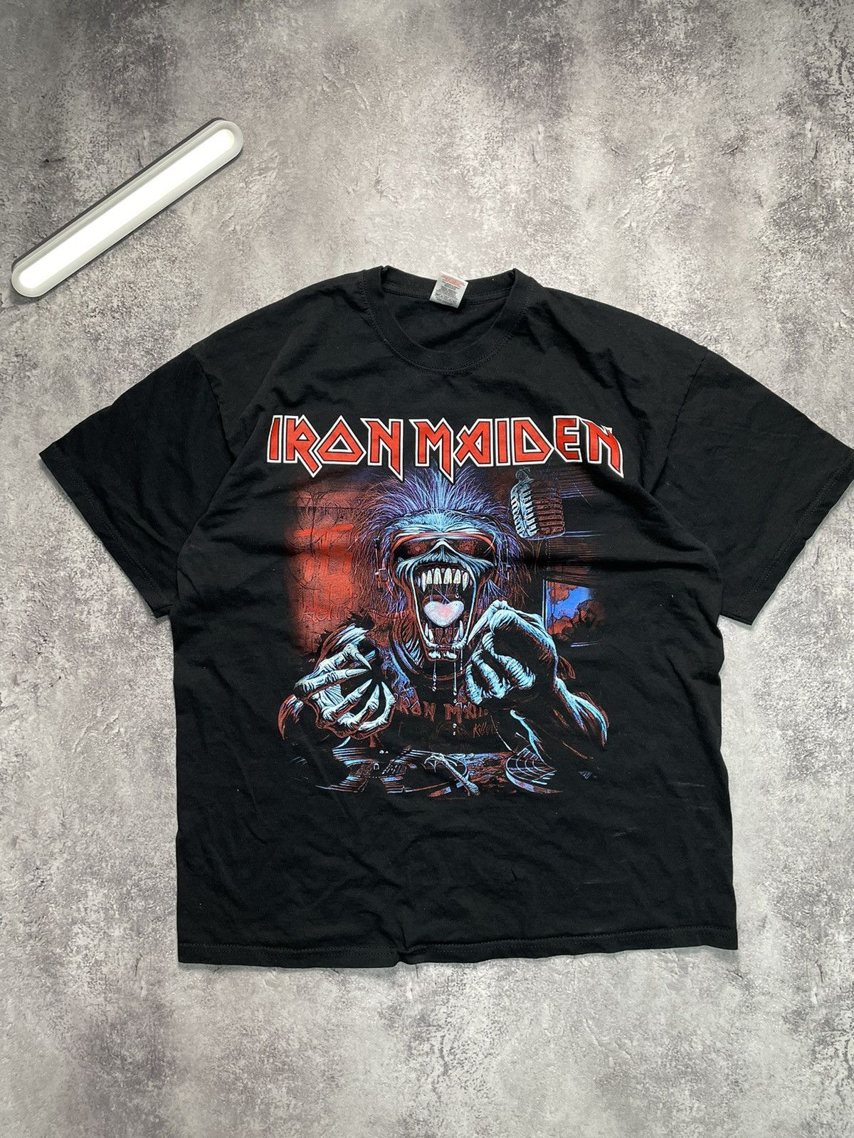 Band Tees Iron Maiden Vtg 2003 Till I'm Dead Tour Tee Faded XL Y2K Size US XL / EU 56 / 4 - 1 Thumbnail