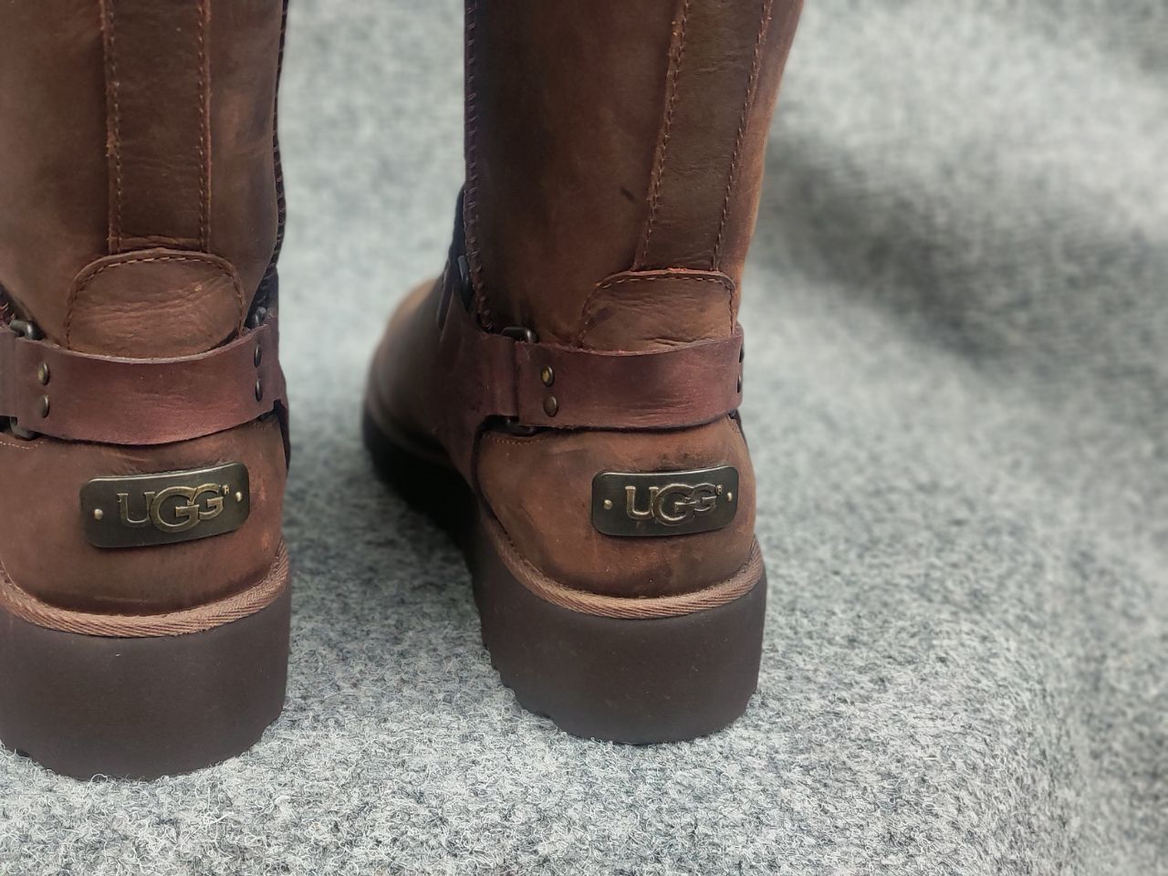 Ugg UGG Jasper Waterproof Leather Winter Fur-lined buckles Boots Size US 6 / IT 36 - 9 Thumbnail
