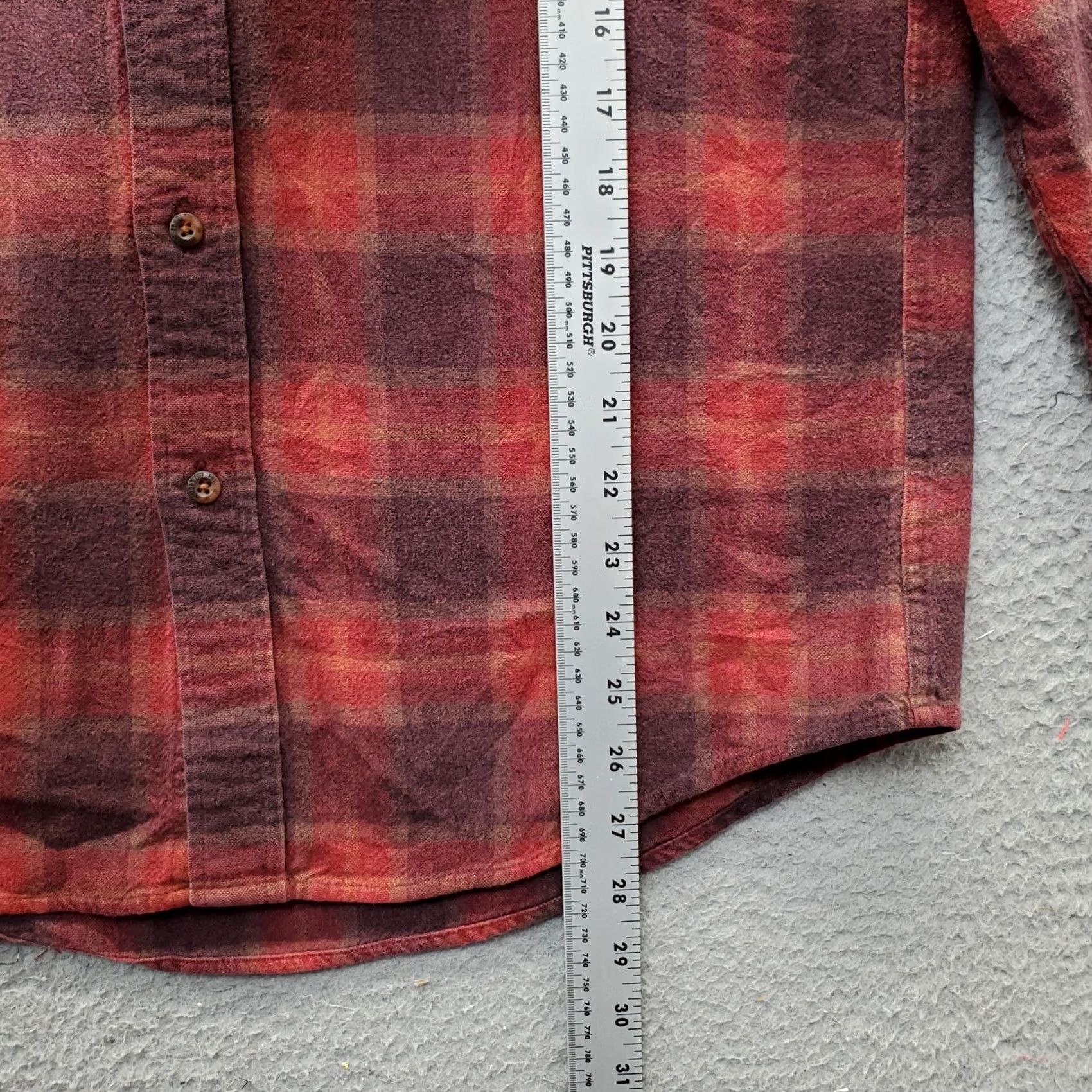 Pendleton Pendleton Mens Shirt Button-Up Plaid Mason Long Sleeve Collared Multicolor 100% Cotton Size M Size US M / EU 48-50 / 2 - 3 Thumbnail