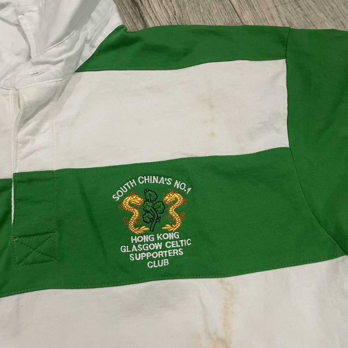 Vintage Vintage South China hong kong celtic tee rugby Jersey Shirt Size US L / EU 52-54 / 3 - 2 Thumbnail