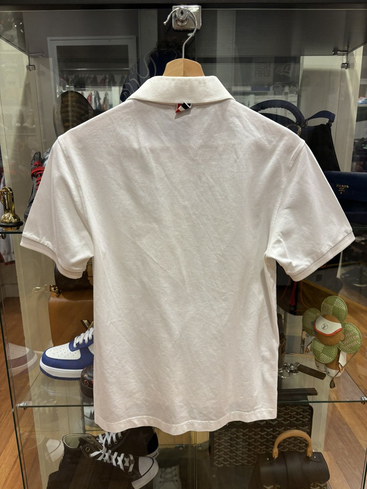 Thom Browne Thom Browne White Polo Tee Size US S / EU 44-46 / 1 - 2 Thumbnail