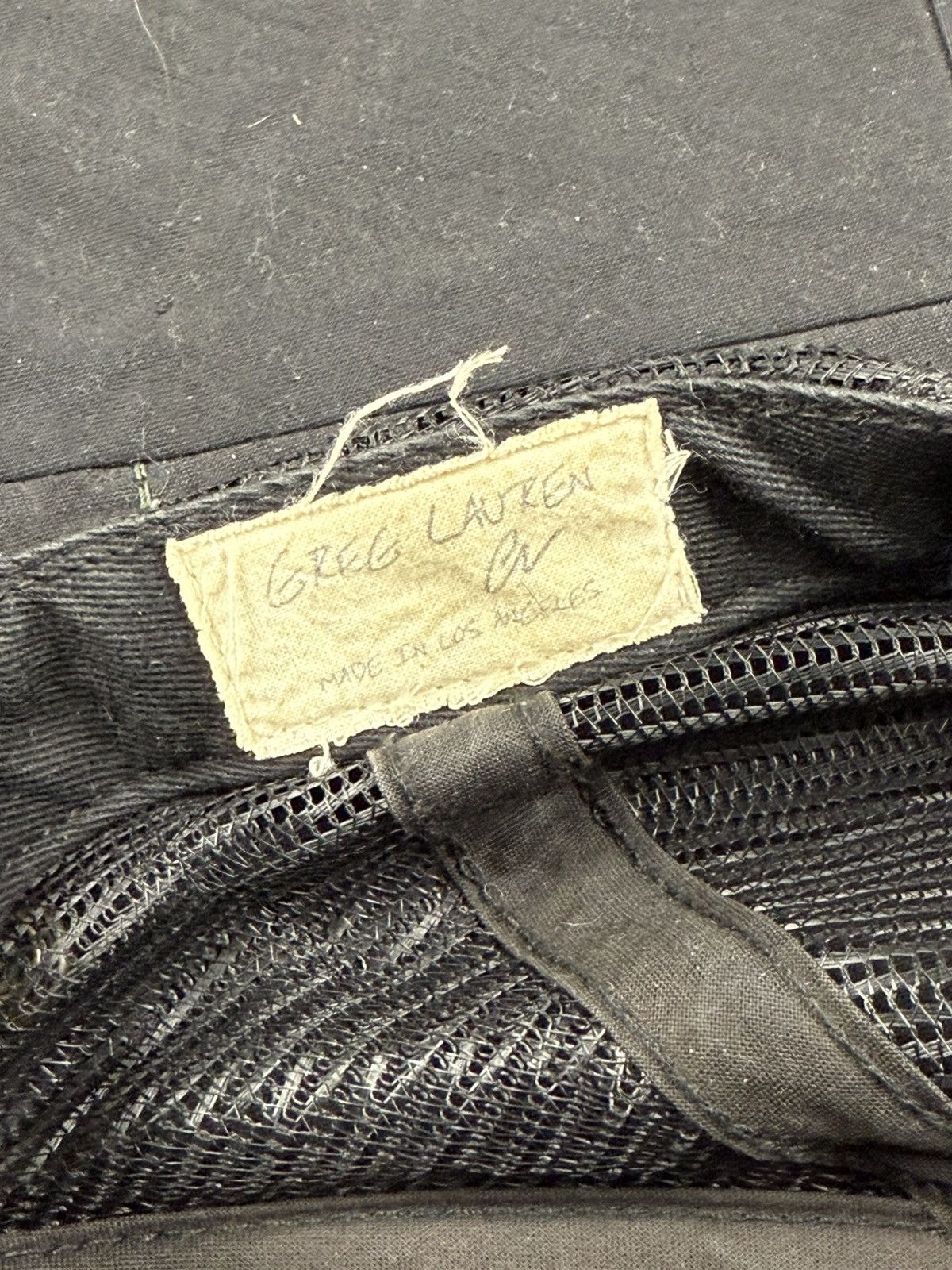 Greg Lauren 50/50 Trucker Hat Size ONE SIZE - 3 Thumbnail