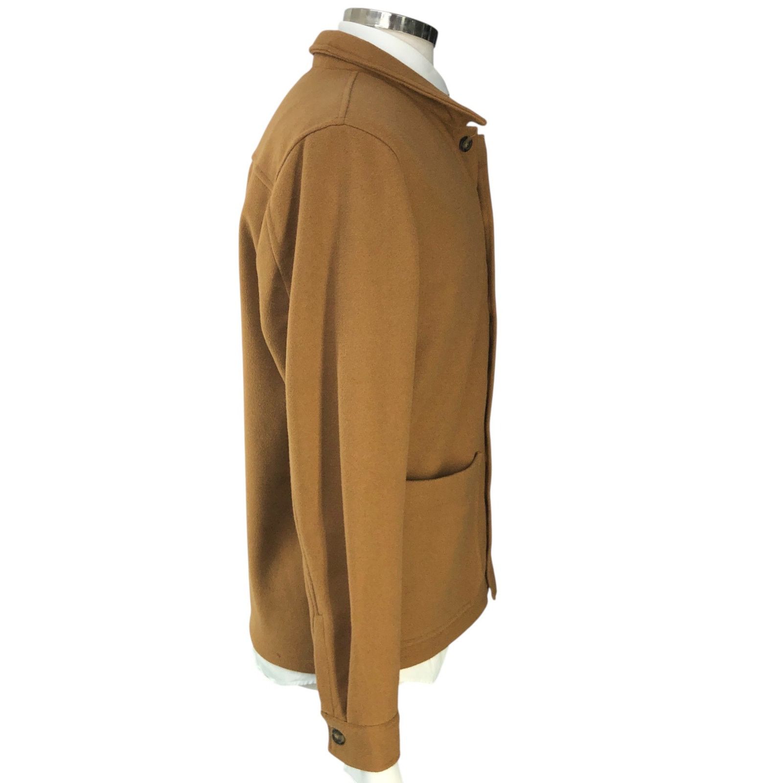 Magaschoni Magaschoni Size S Shirt Jacket Shacket Patch Pocket Camel Size US S / EU 44-46 / 1 - 11 Thumbnail