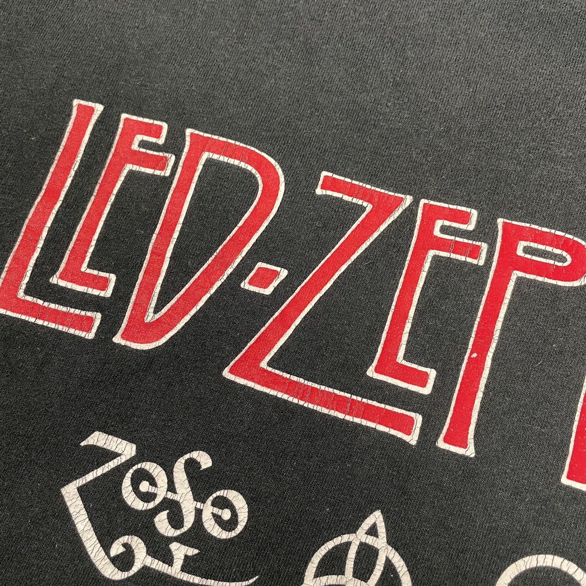 Band Tees Vintage Led Zeppelin Band T-shirt Size US L / EU 52-54 / 3 - 9 Thumbnail