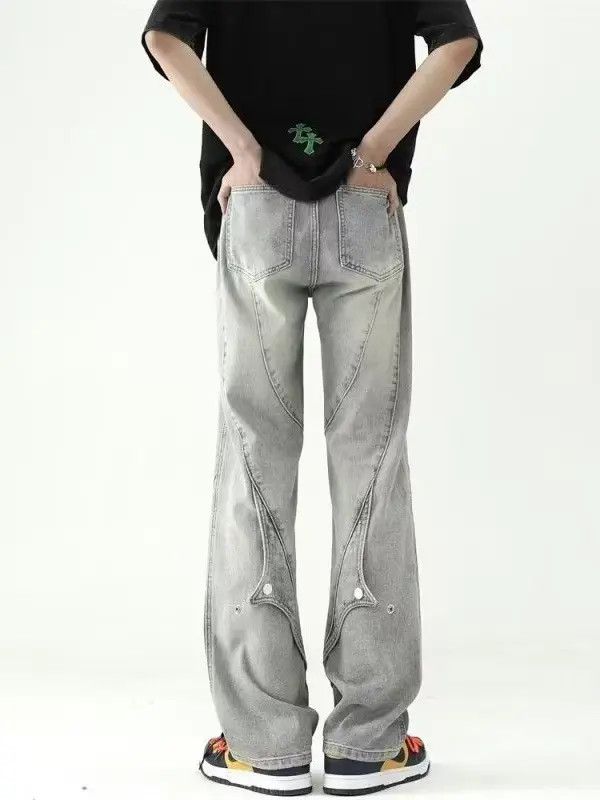 Designer × Japanese Brand Streetwear Designer Hip Hop Loose Casual Pants Size US 33 - 3 Thumbnail