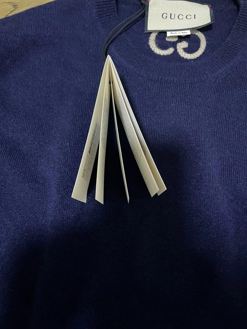 Gucci Gucci Men's cashmere sweater 2501-Nextarrow Size US XS / EU 42 / 0 - 5 Thumbnail