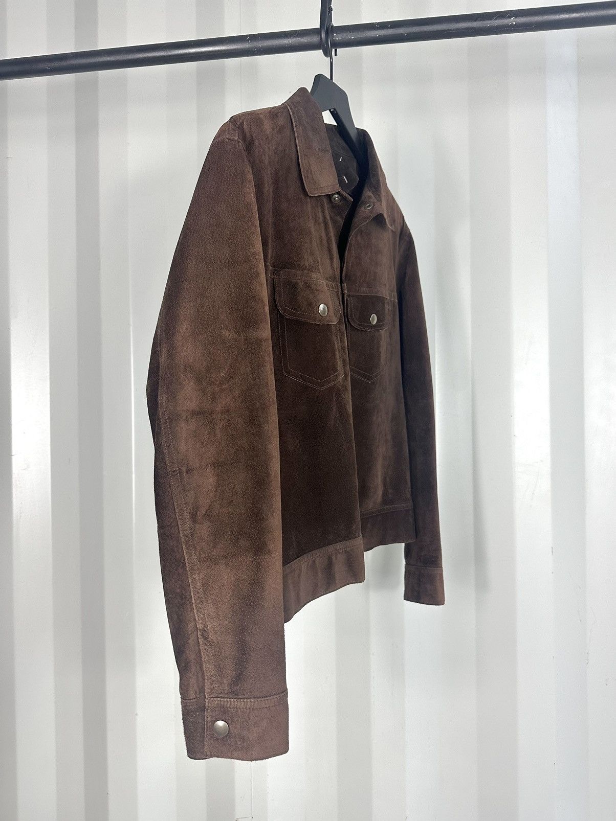 Maison Margiela Pig Skin Suede Leather Jacket Size US S / EU 44-46 / 1 - 3 Thumbnail