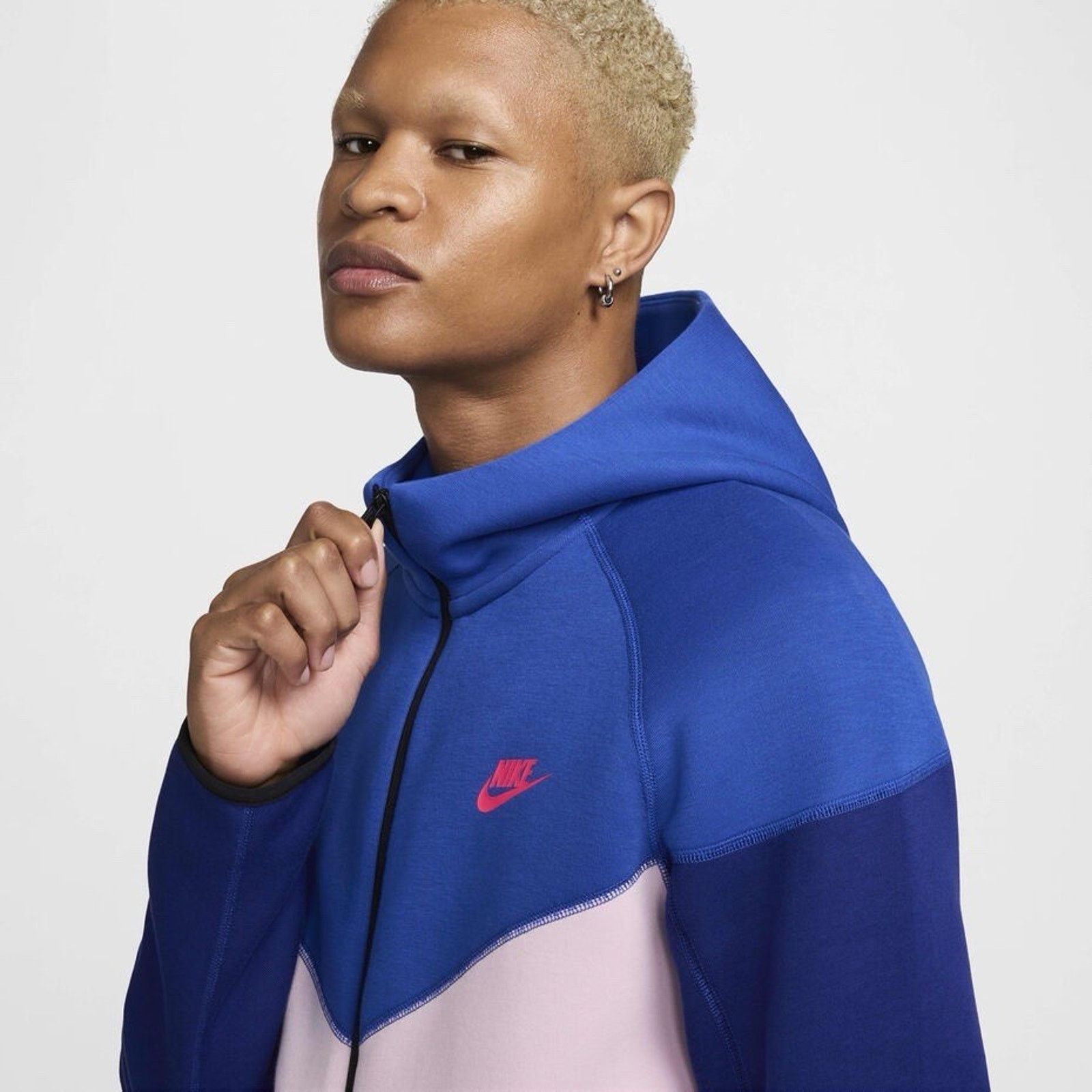 Nike Nike Tech Men’s Medium Sportswear Fleece Windrunner Full Zip Size US M / EU 48-50 / 2 - 3 Thumbnail