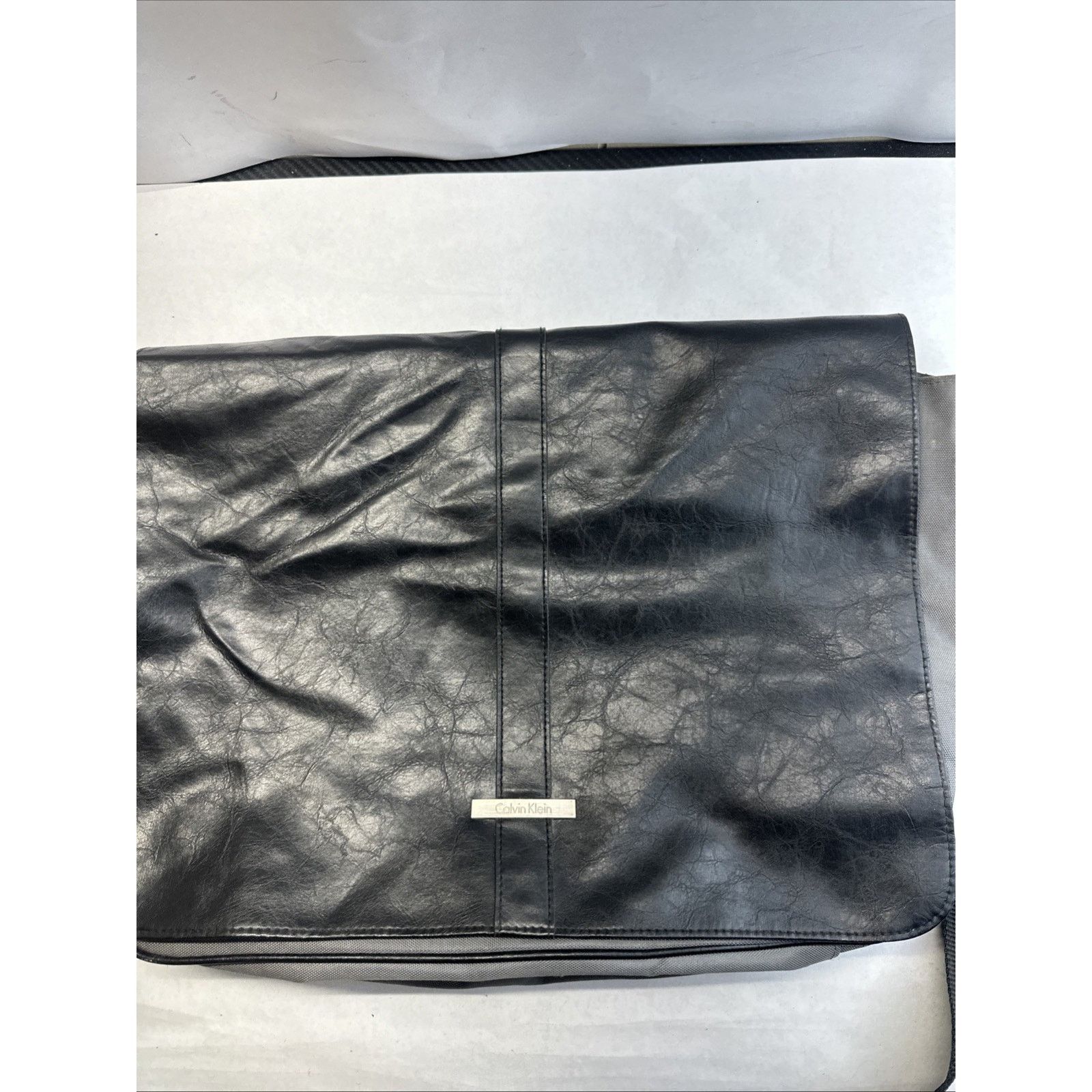 Calvin Klein Calvin Klein Magnetic Closure Messenger Bag Laptop Tote Faux Size ONE SIZE - 2 Thumbnail