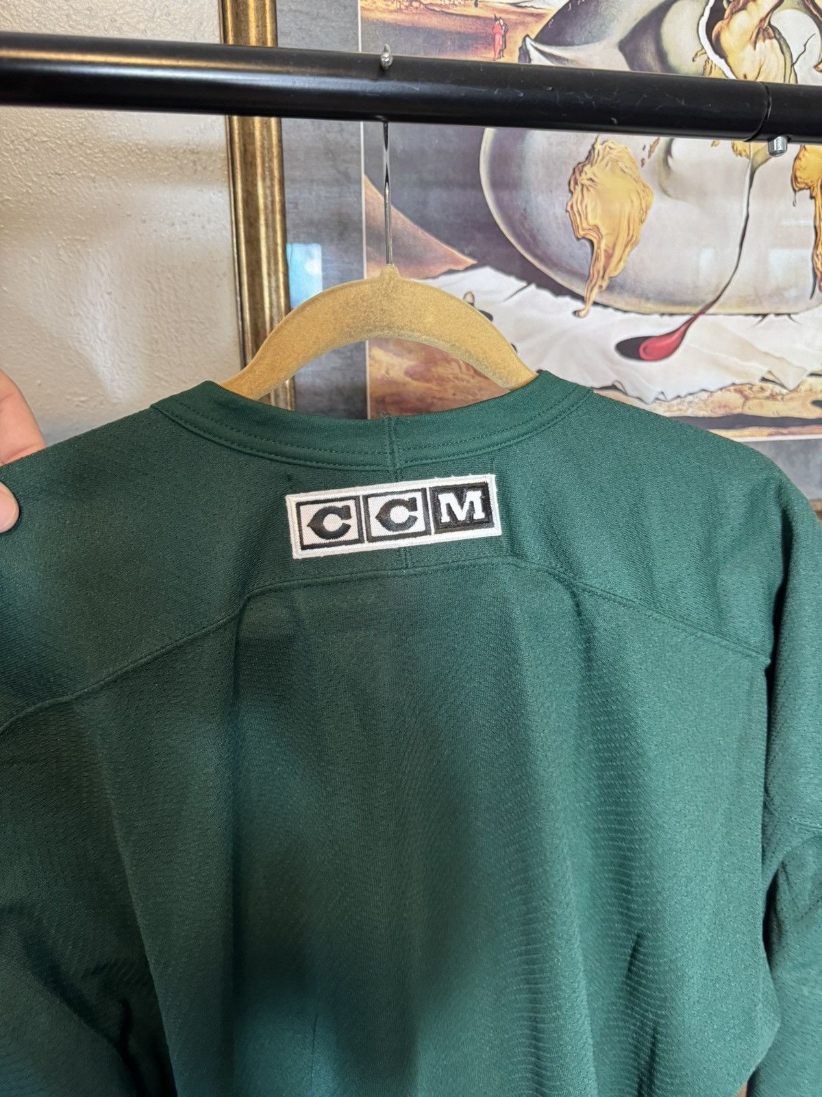 Ccm × NHL × Vintage Minnesota Wild Jersey Size US XL / EU 56 / 4 - 4 Thumbnail